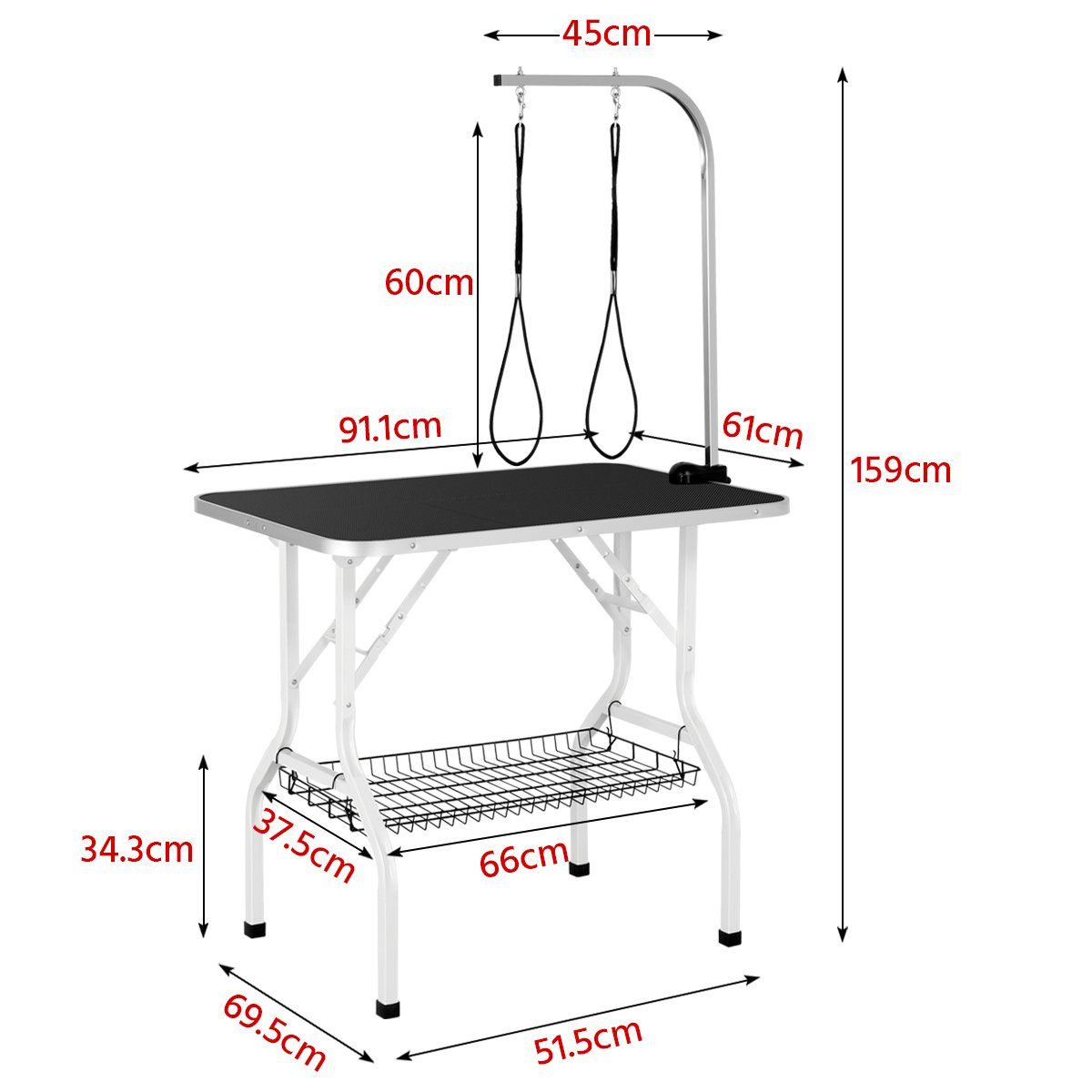 Yaheetech Arbeitstisch, Haustierpflegetisch Hundepflegetisch günstig online kaufen
