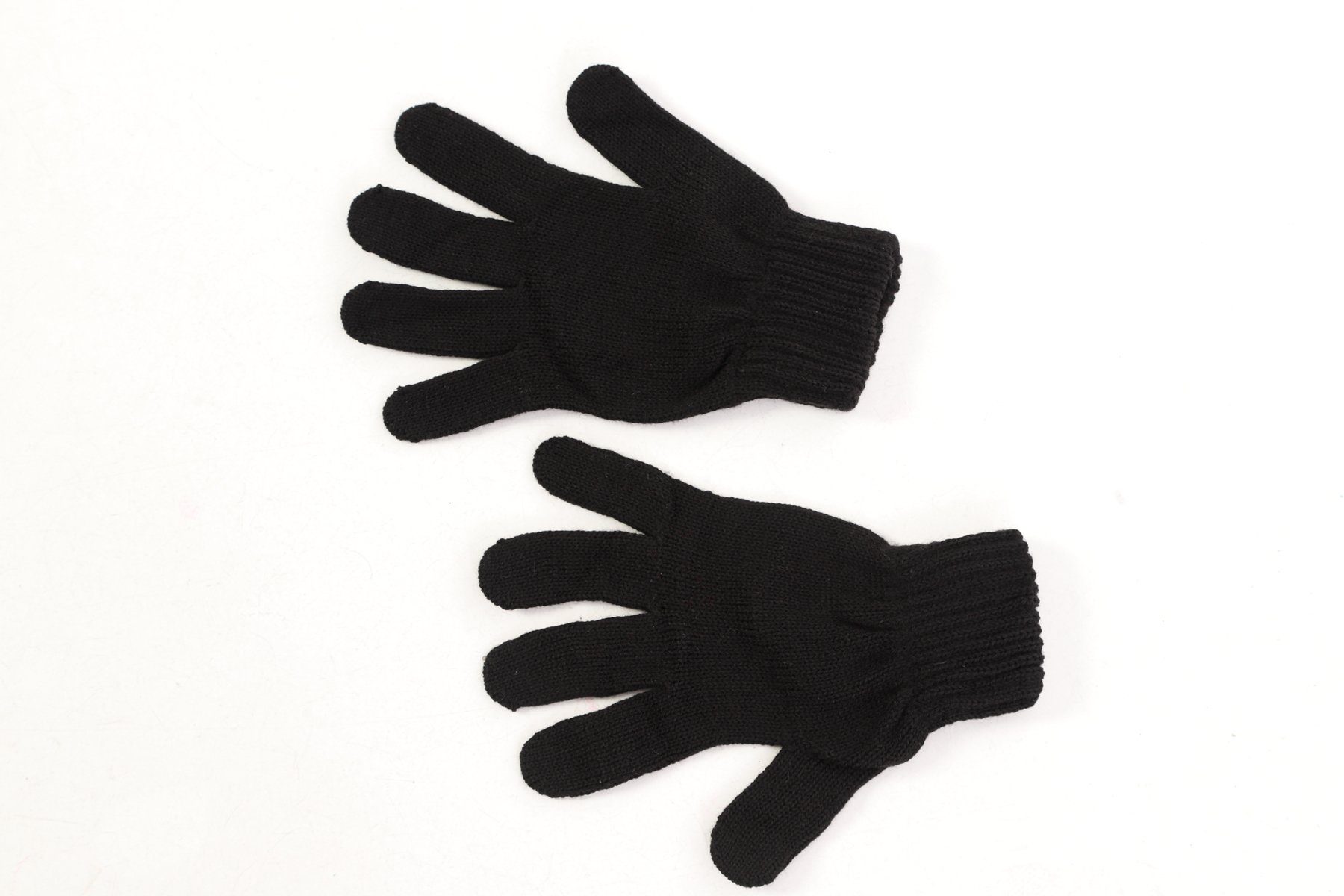 herémood Rippstrick Schwarz Strickhandschuhe Winterhandschuhe Damen Handschuhe Strickhandschuhe Herren