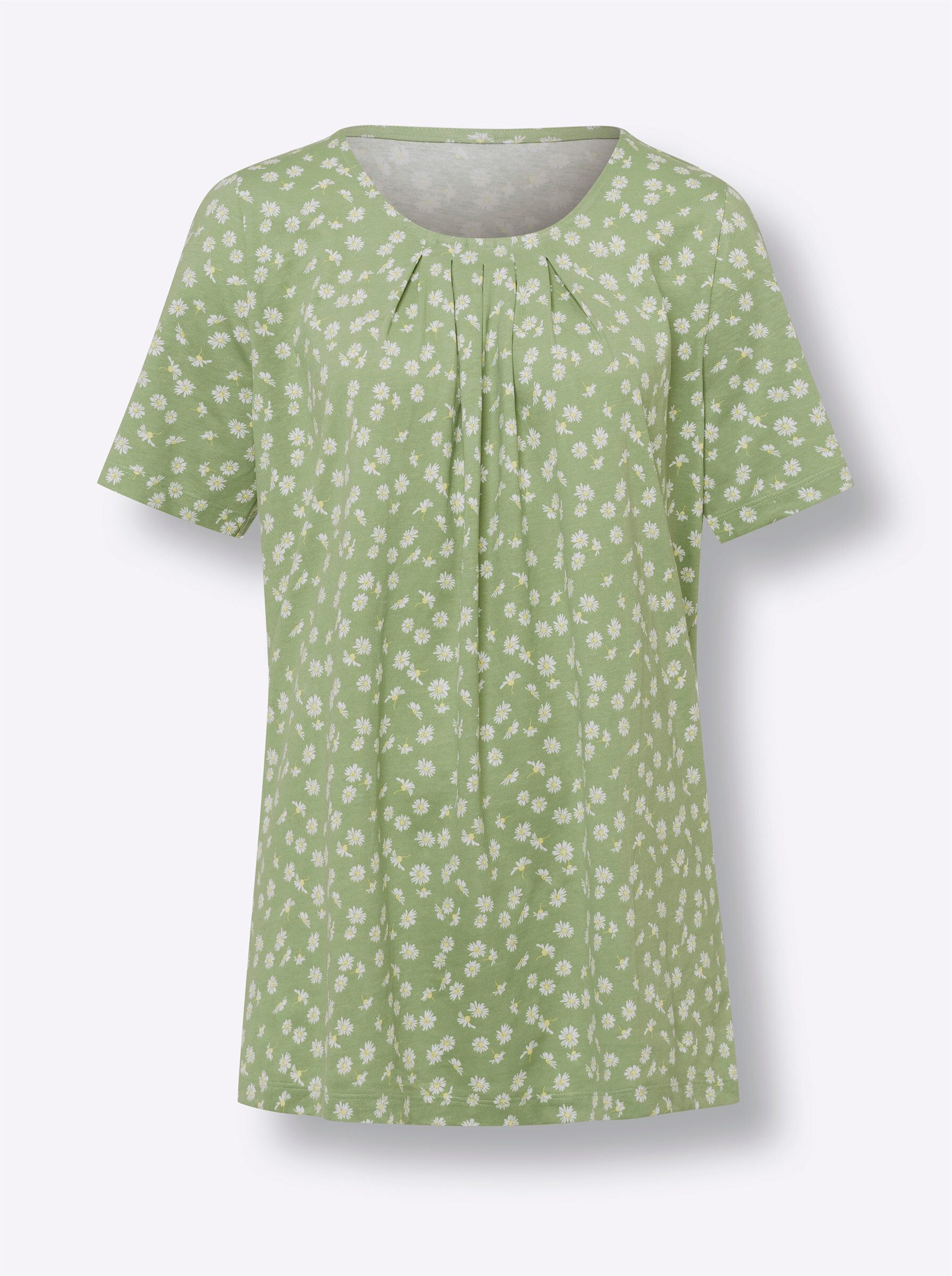 T-Shirt Longshirt Kurzarm