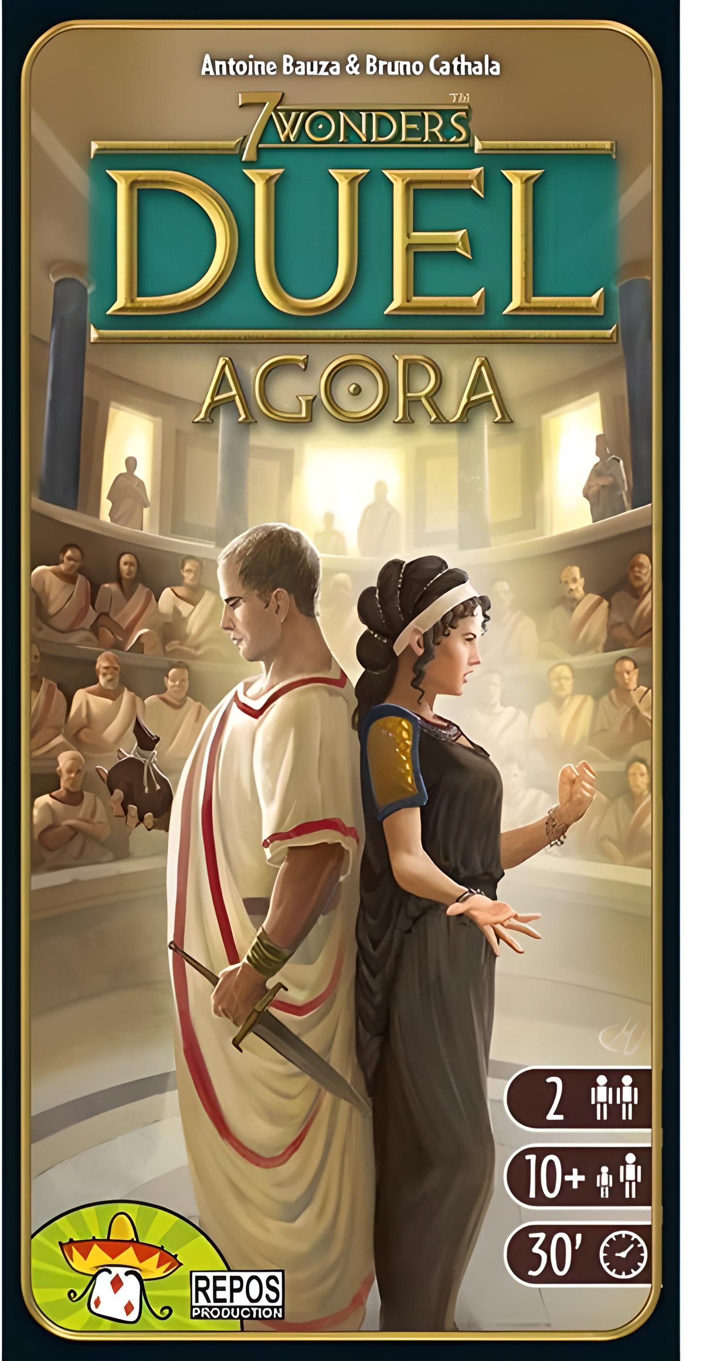 Spiel 7 Wonders - Duel Agora - DE
