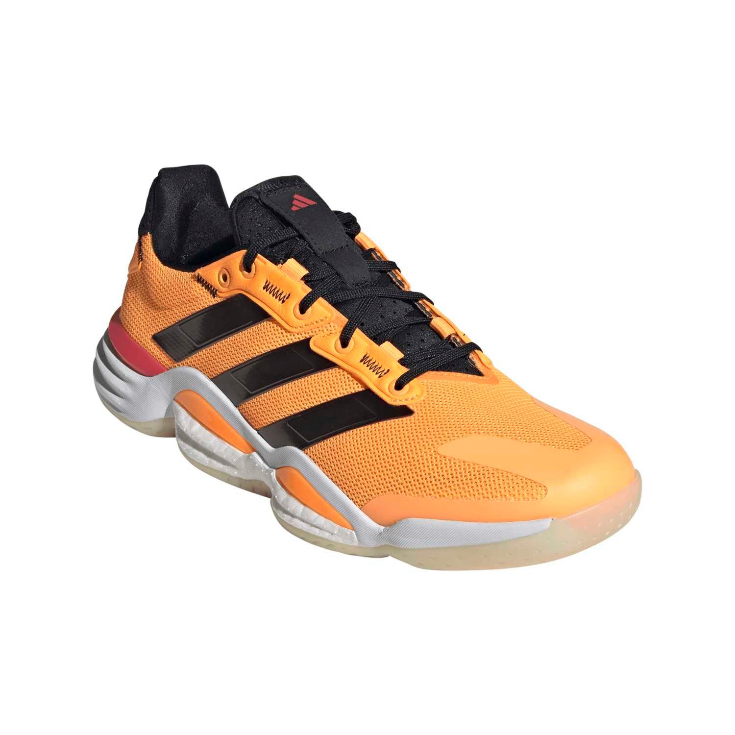 adidas Performance Hallen-Indoorschuhe Stabil 16 2025 orange/schwarz/weiss Herren Badmintonschuh