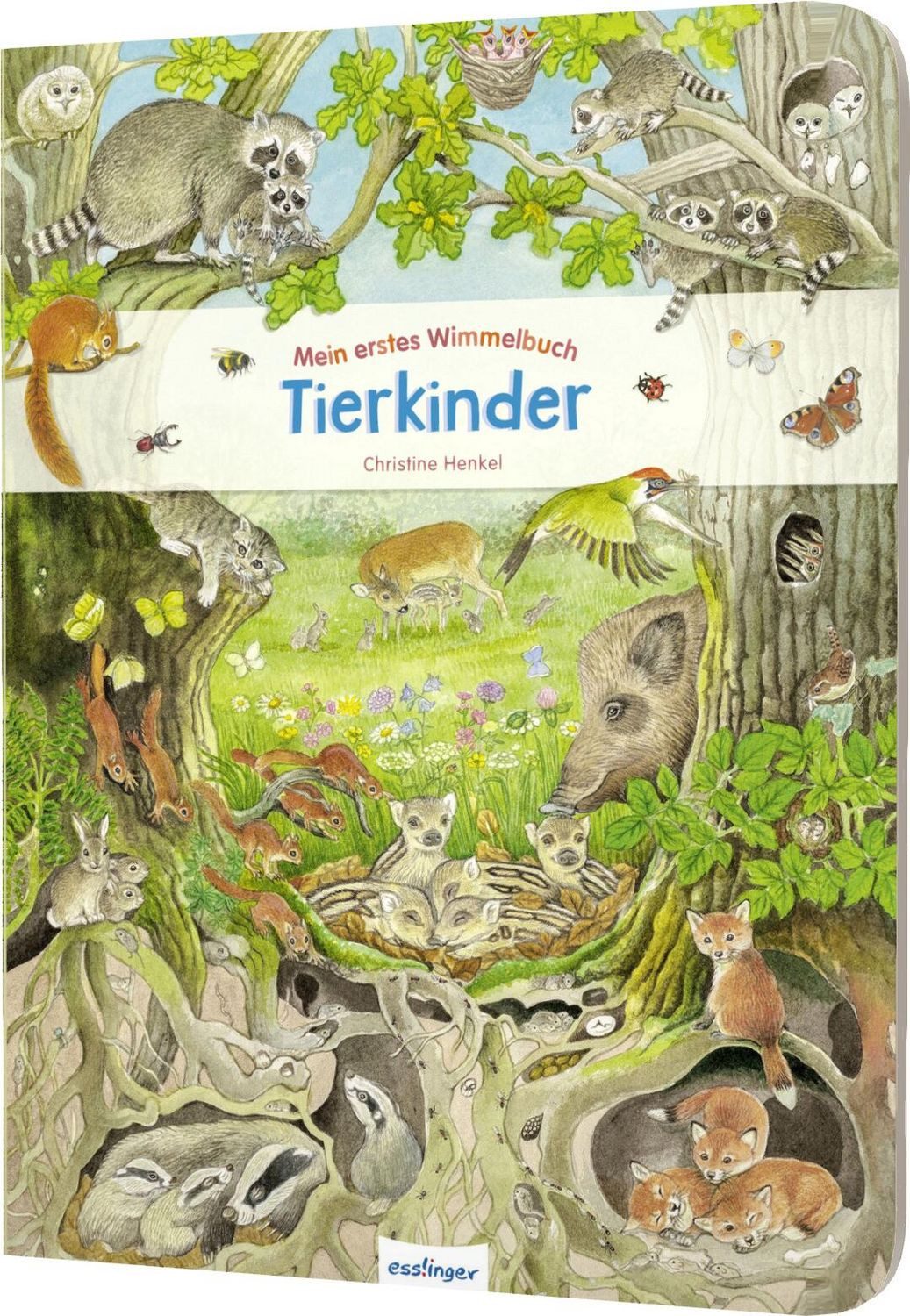 Mein erstes Wimmelbuch: Tierkinder / diverse
