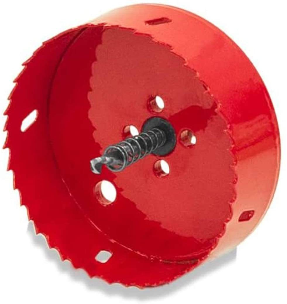 Elbe Inno Bohrkrone, Ø 105 mm, 105mm rot professionelle Lochfräse, 1