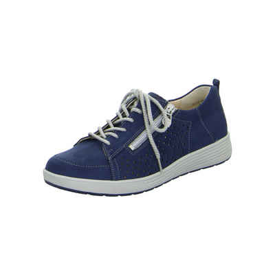 Ganter Kerstin - Damen Schuhe Schnürschuh blau