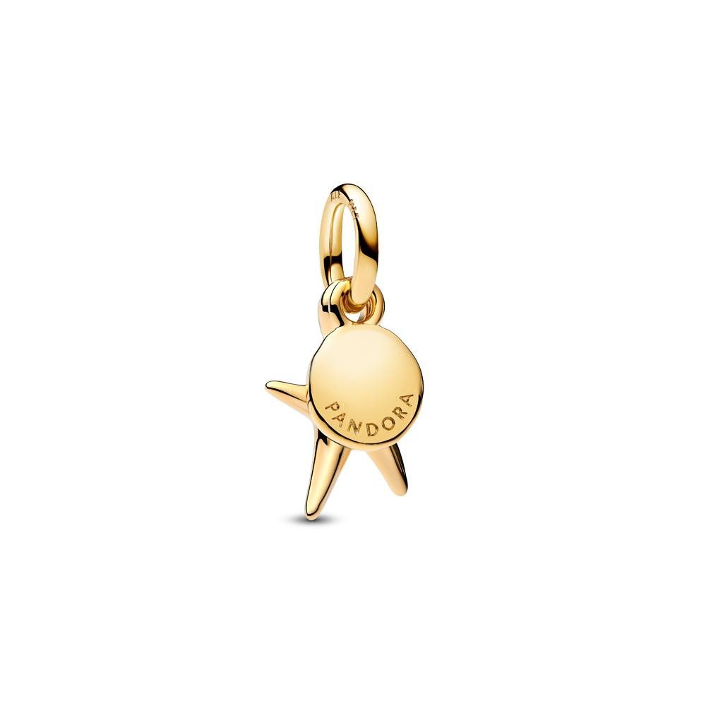 Pandora Charm-Einhänger Seestern Charm-Anhänger Moments, vergoldet, Zirkonia von PANDORA