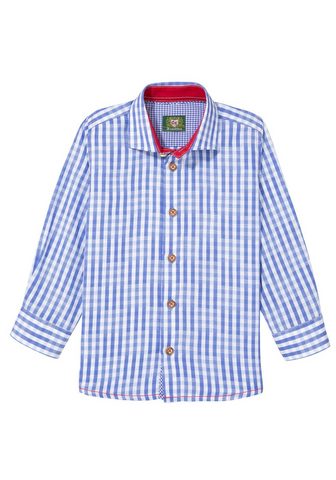 OS-Trachten Tautinio stiliaus marškiniai su Karode...