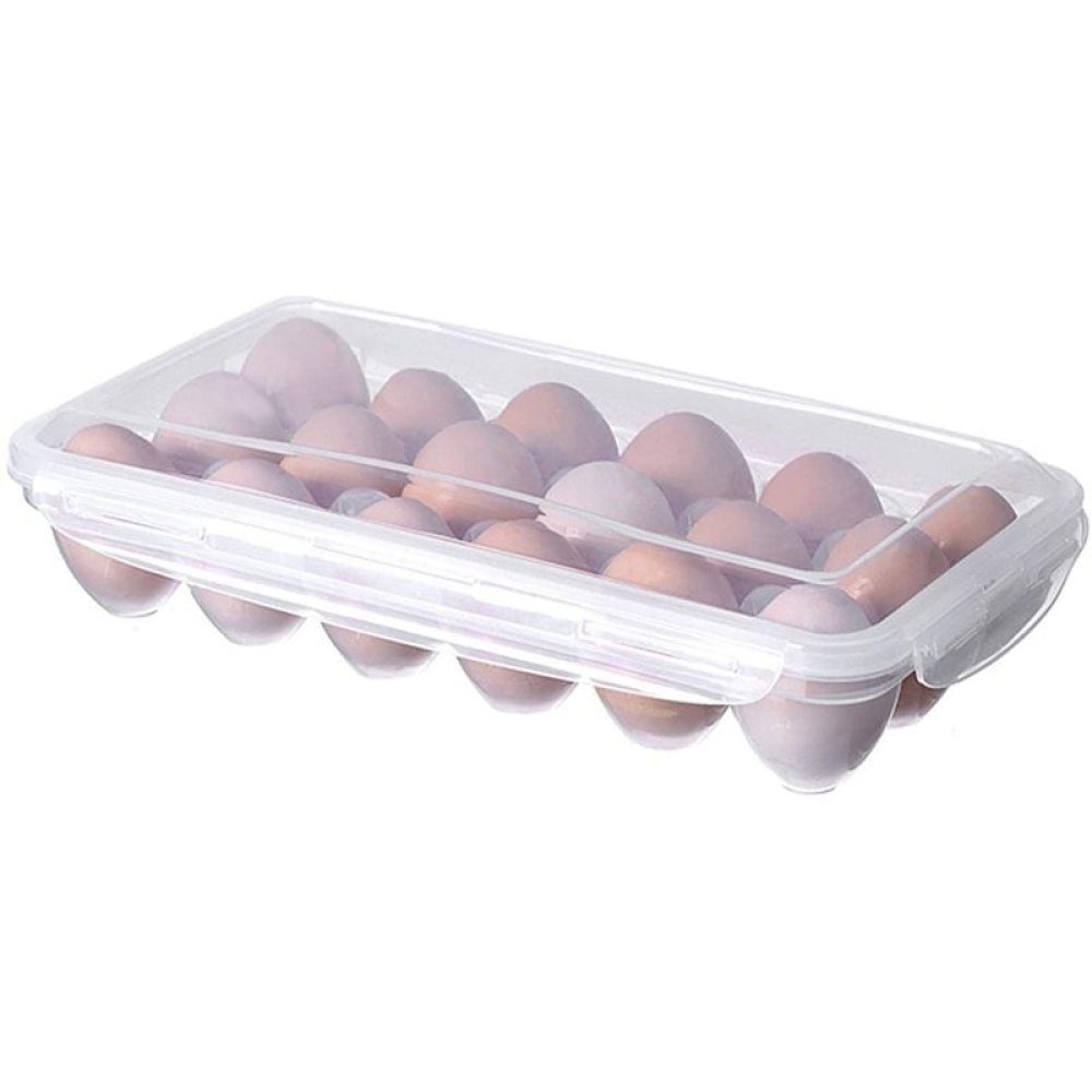 Jormftte Küchenorganizer-Set Eier Behälter,Versiegelt Eierbox