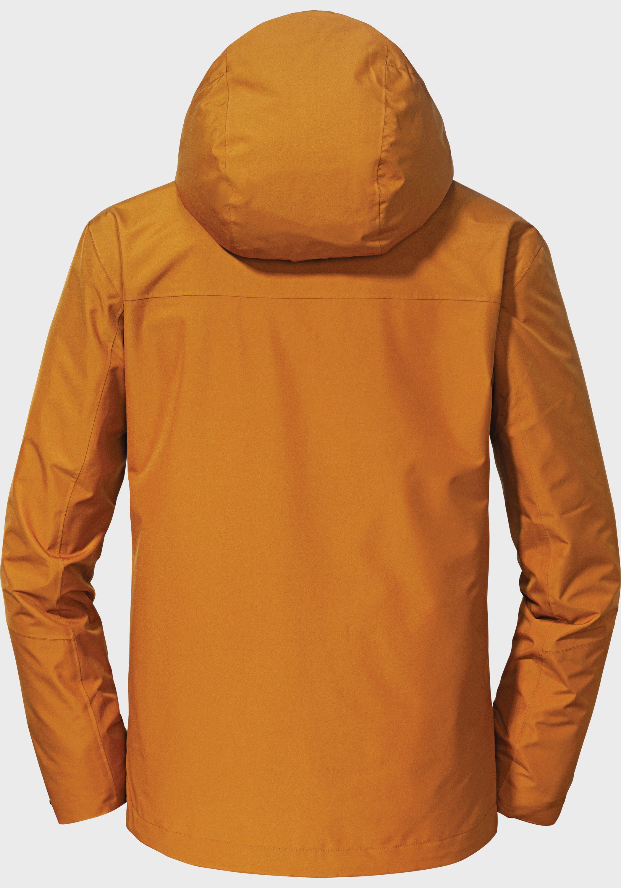 3in1 orange Doppeljacke M Schöffel Jacket Partinello