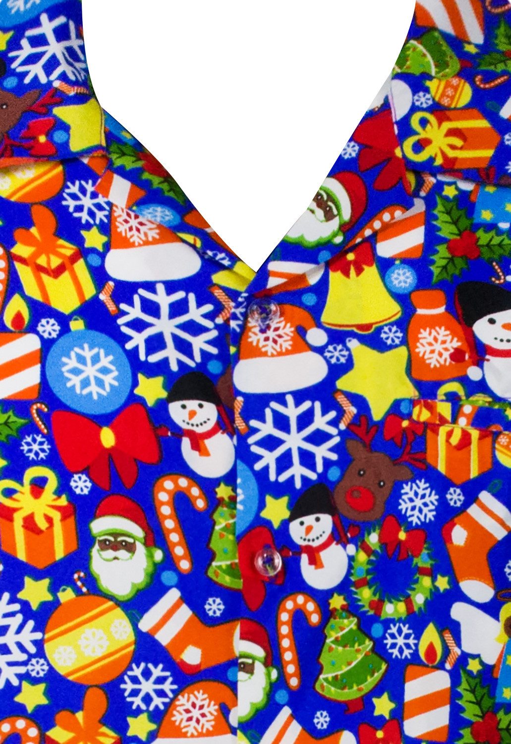 King Kameha Hawaiihemd Christmas Allover Kurzarm günstig online kaufen