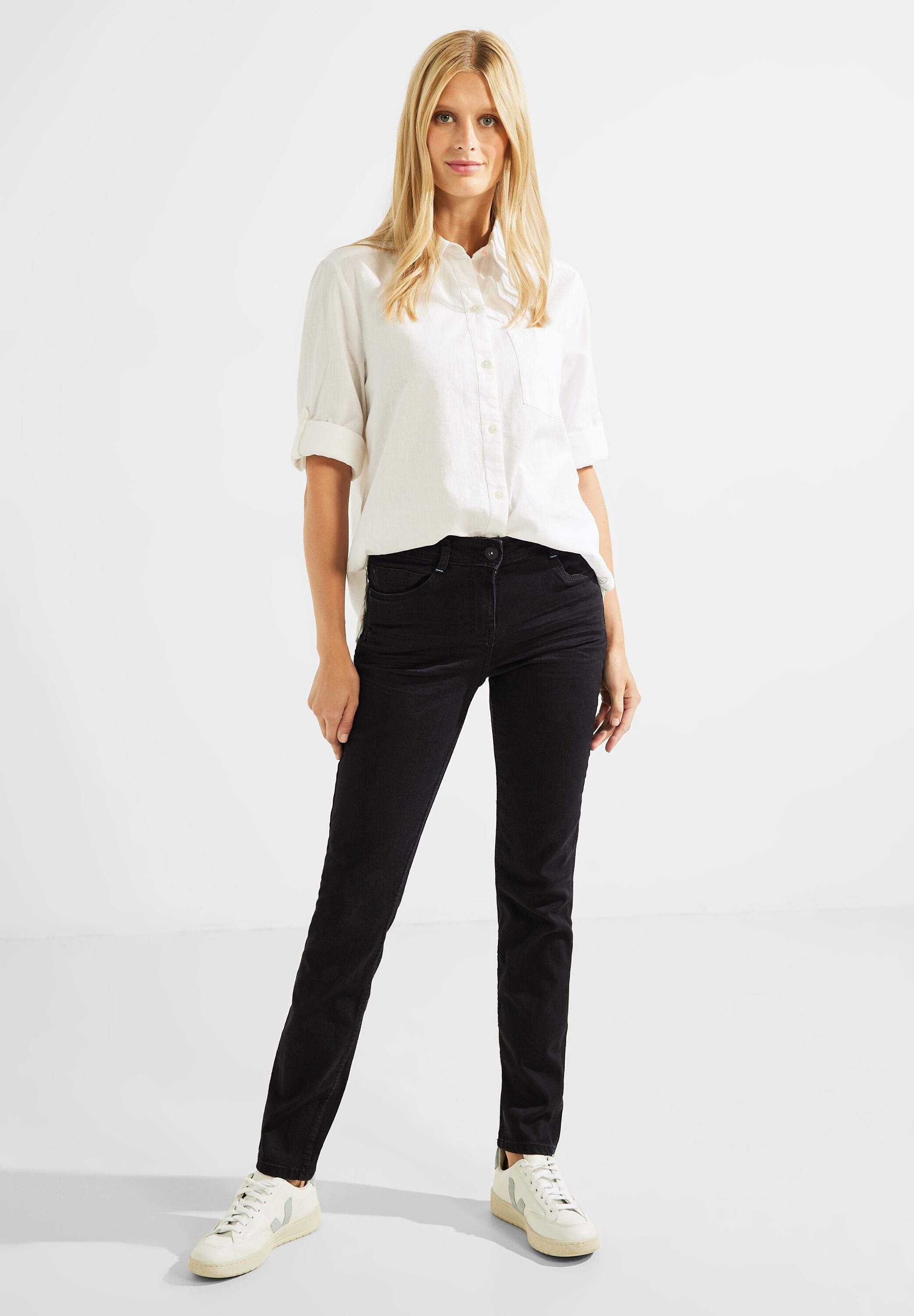 5-Pocket-Style Jeans Cecil Gerade