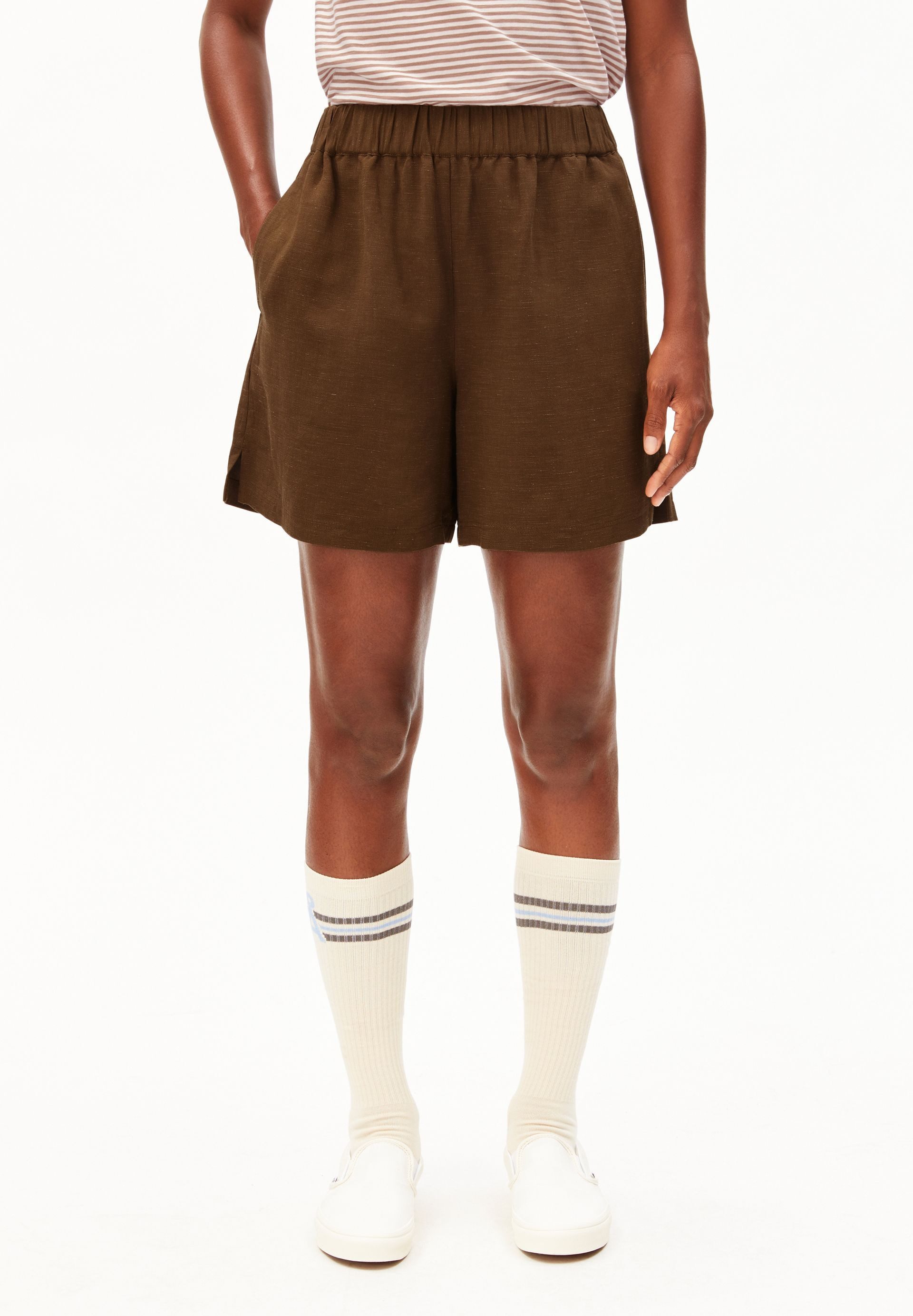 Armedangels Shorts LINO BLEND Leinen-Mix (Relaxed Fit)