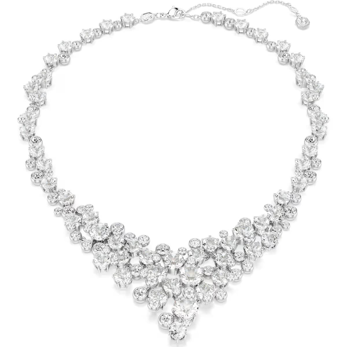 Swarovski Kristallanhänger Swarovski Halskette Constella 5732249 Verschiedene Schliffe,Rhodiniert (1-tlg)