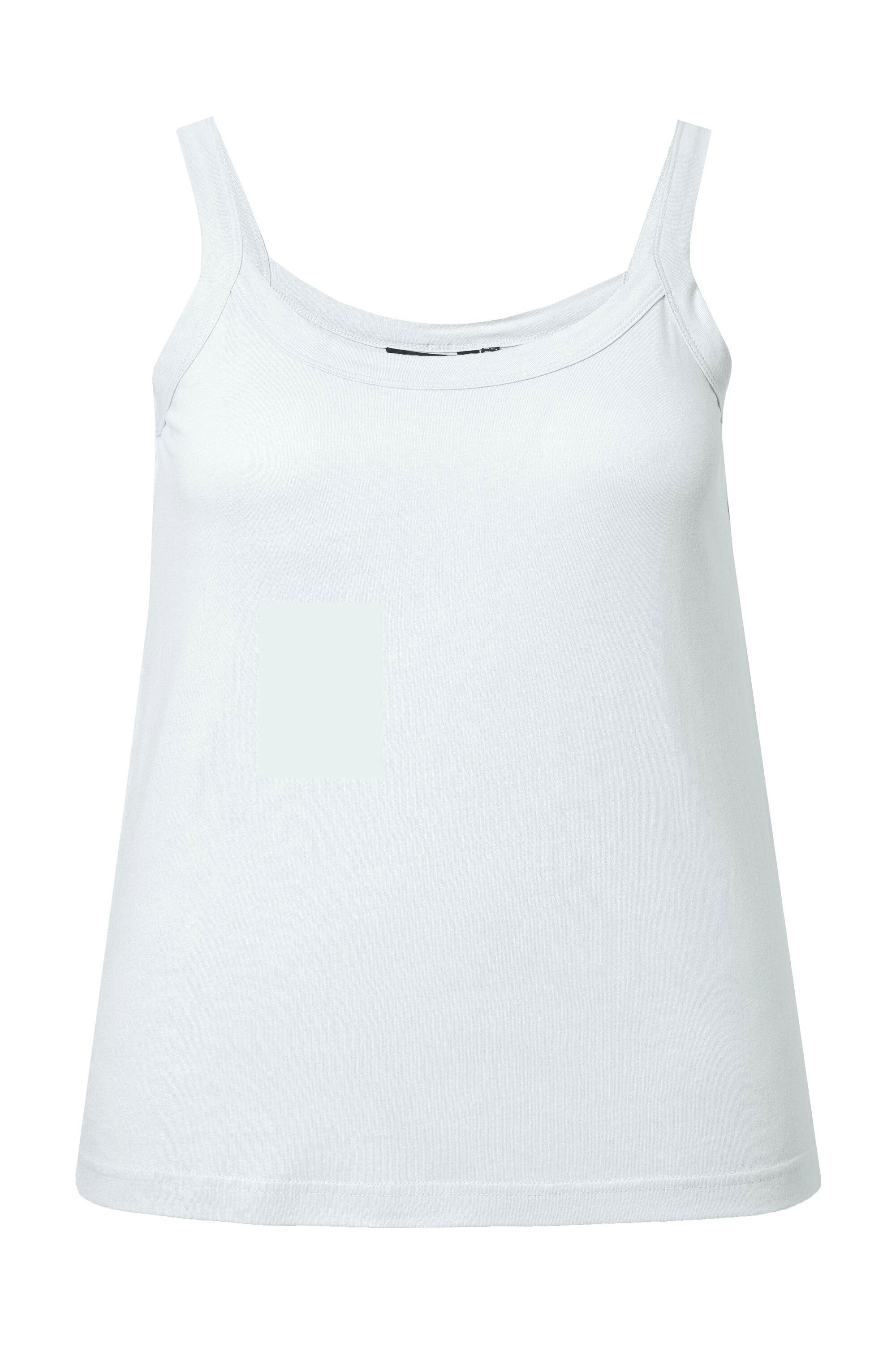 Ulla Popken Longtop Spaghettitop Rundhals Modalmix ärmellos günstig online kaufen