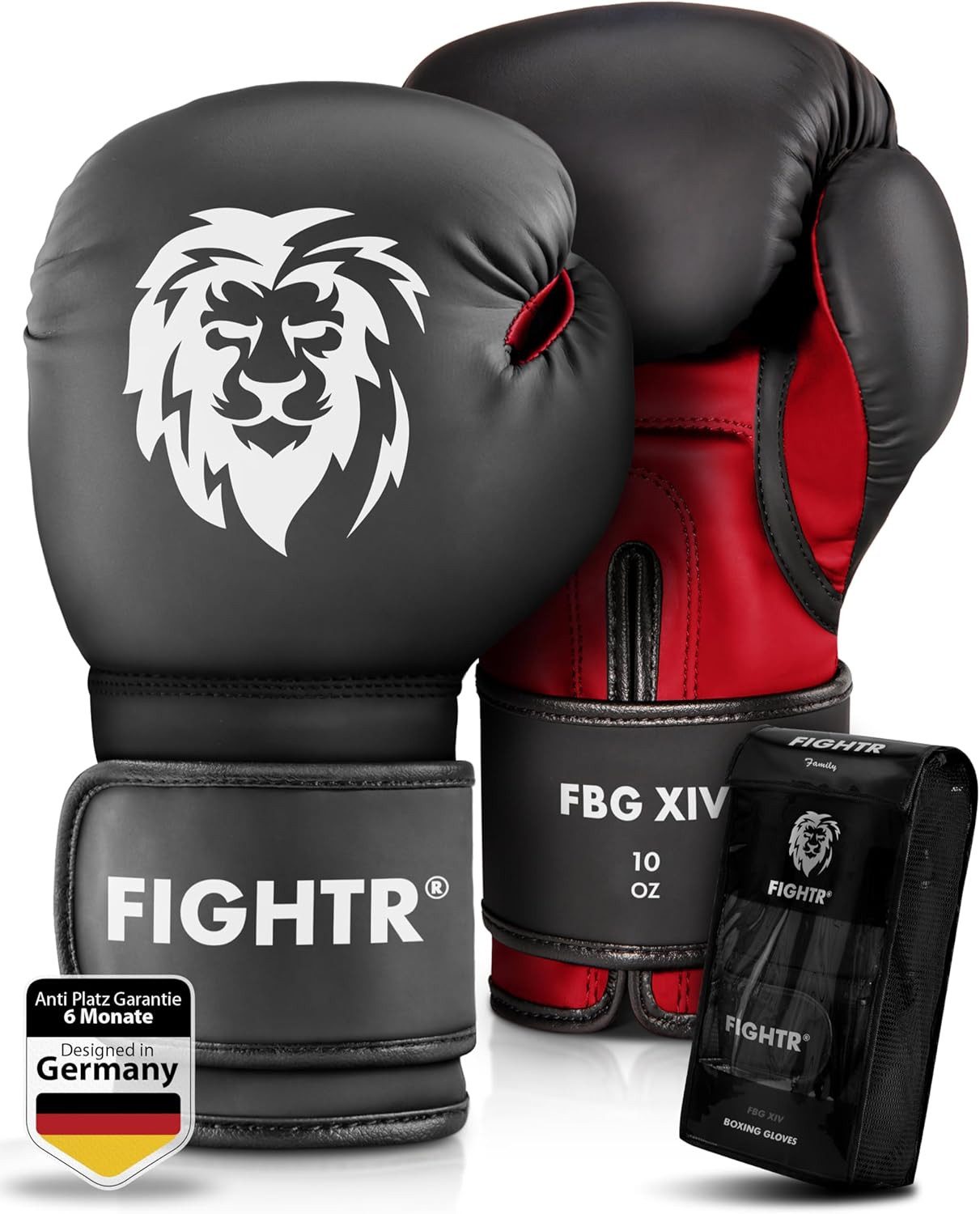 FIGHTR Boxhandschuhe FBG XIV – Stabil & komfortabel für Boxen, Kickboxen, M günstig online kaufen