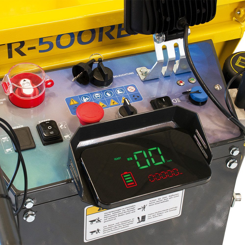 BAMATO Motorschubkarre MTR-500REPRO, 1-tlg., Elektrodumper, Akku Schubkarre, Motorschubkarre