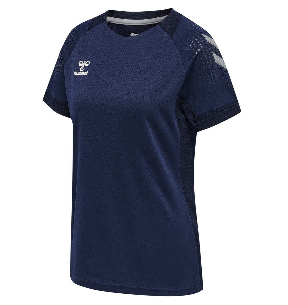 Kurzarmshirt Sport-Shirt (Trikot) hmlLEAD Poly Jersey (Mesh-Material) Kurzarm