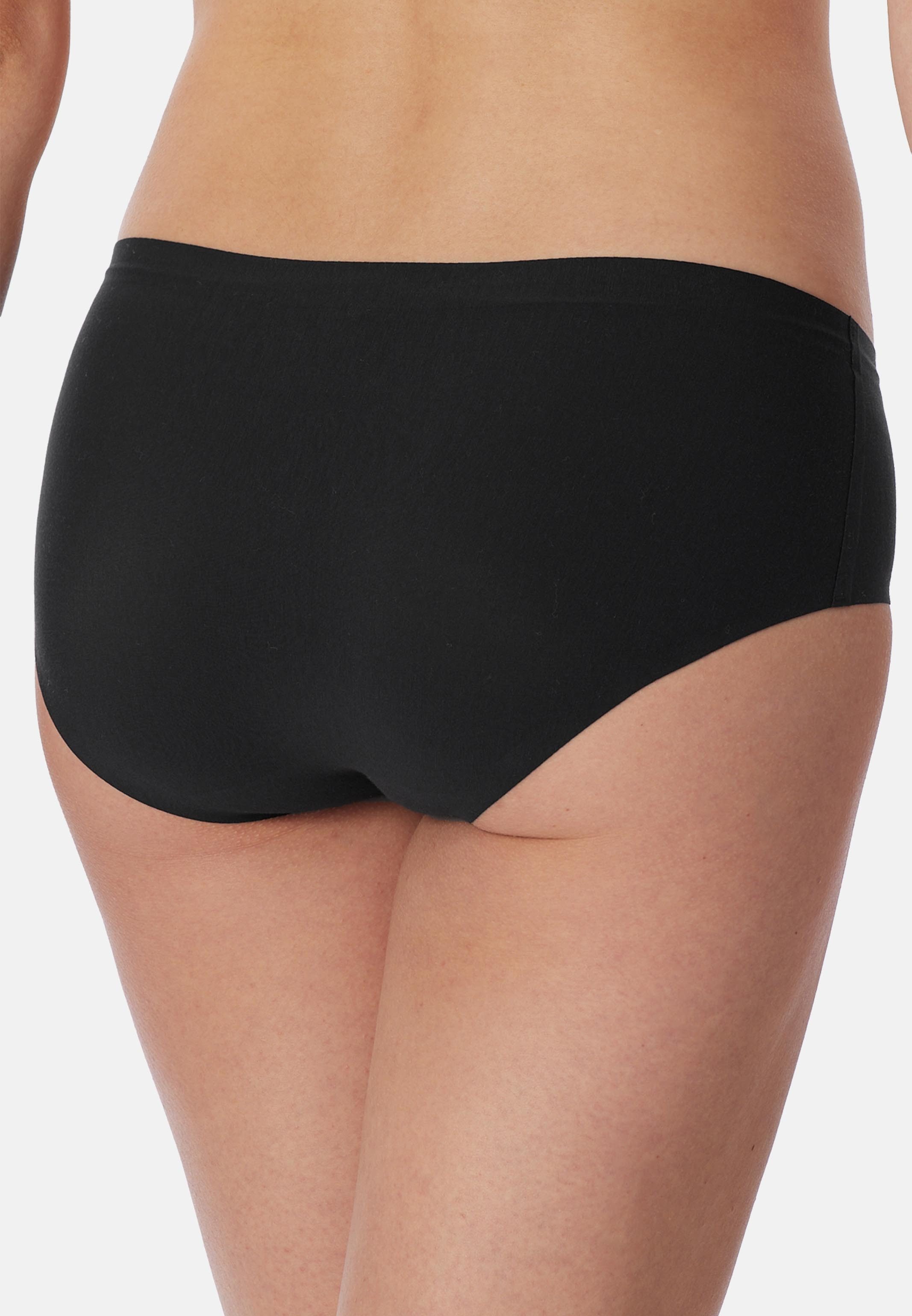 Schiesser Panty 3er Pack Invisible Cotton (Spar-Set, 3-St) Panty - Baumwolle - Nahtlos