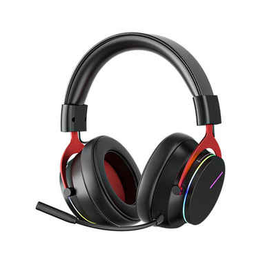Diida 5.8G Bluetooth Gaming-Headset mit geräuschunterdrückendem Mikrofon Gaming-Headset (Drahtloses Bluetooth, PS5/PS4/Switch/PC-Gaming-Headset für eSportler, Hobby-Gamer)