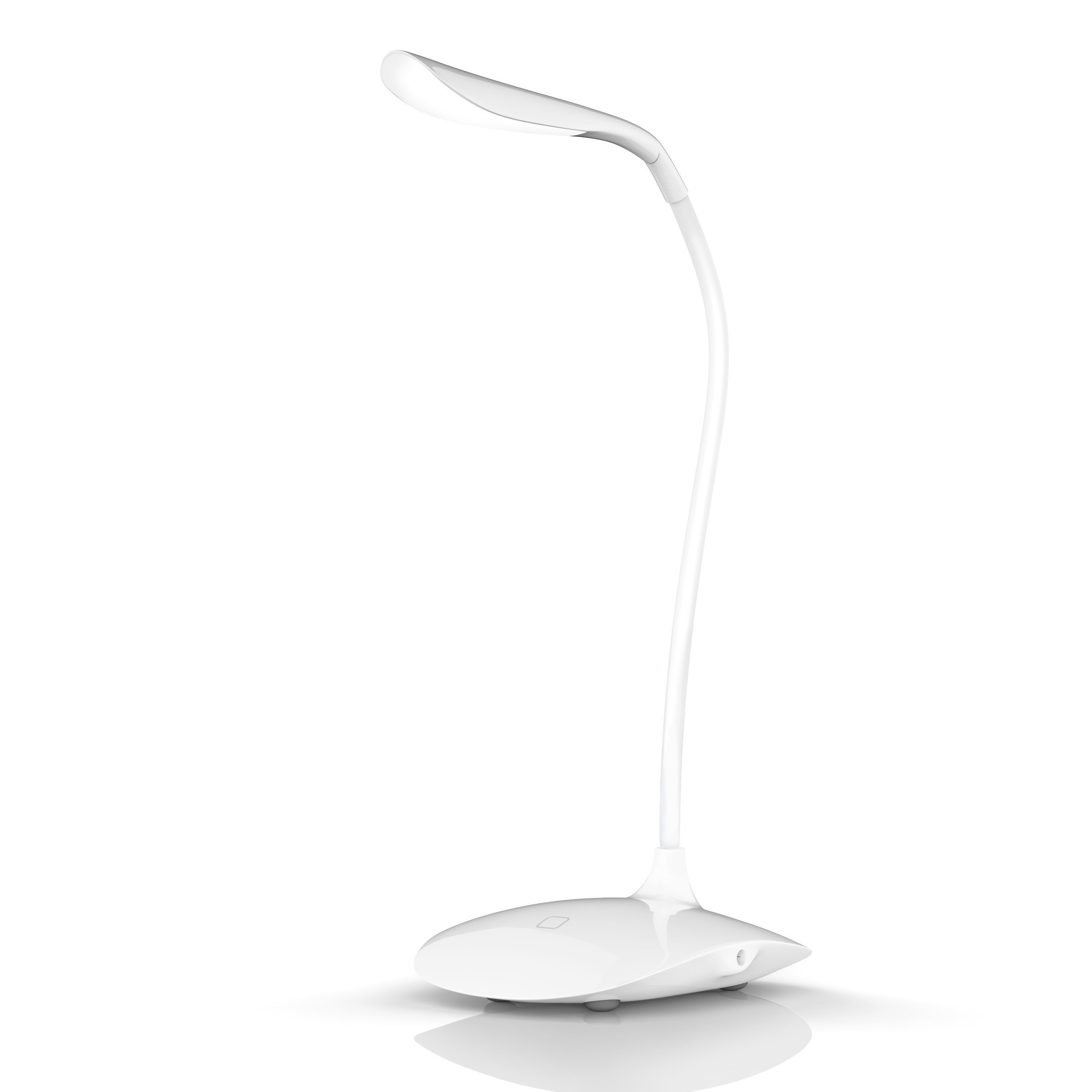 Schreibtischlampe Bürolampe, Tischleuchte, leuchtstarke 70 Lumen, Energiesparend, 3 Watt