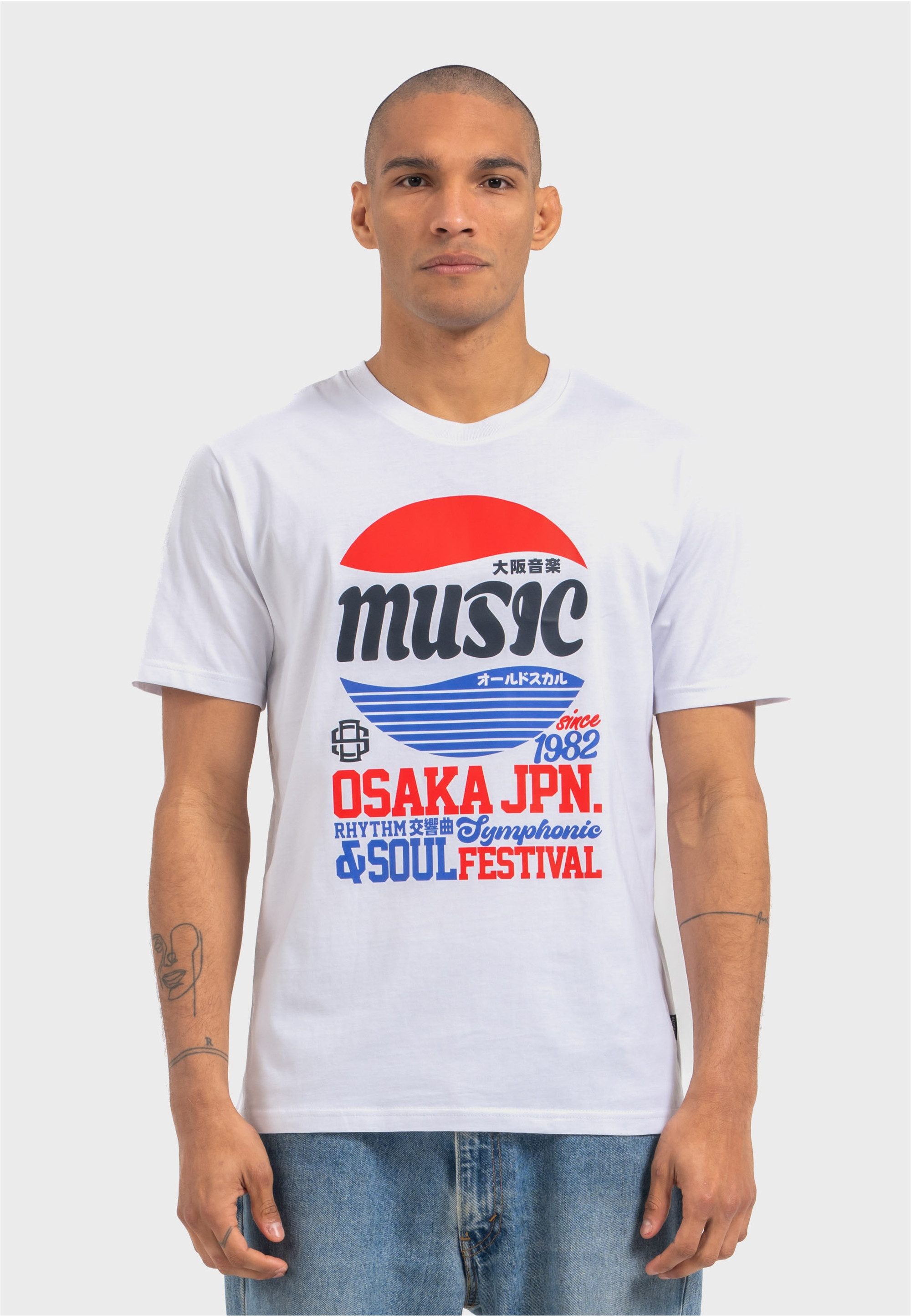 Oldskull T-Shirt Asian Osaka Music Logo Graphic Traditionelles fernöstliche günstig online kaufen