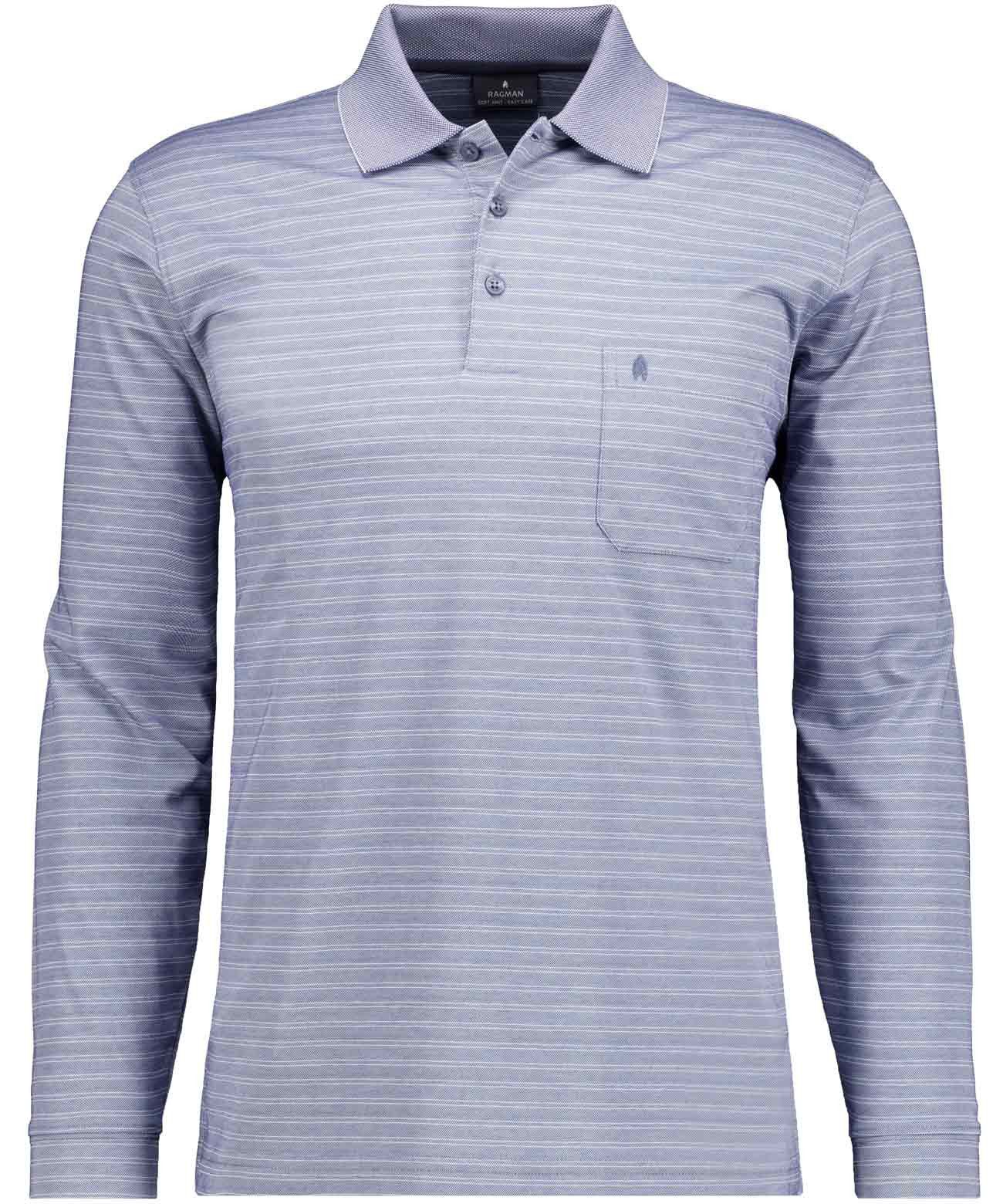 Langarm-Poloshirt