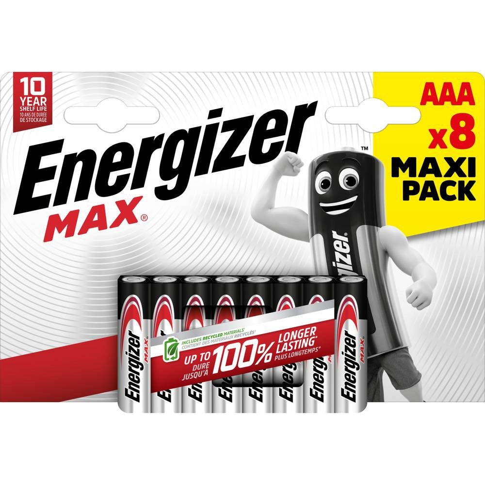Alkaline Micro-Batterien, 8er-Set Batterie