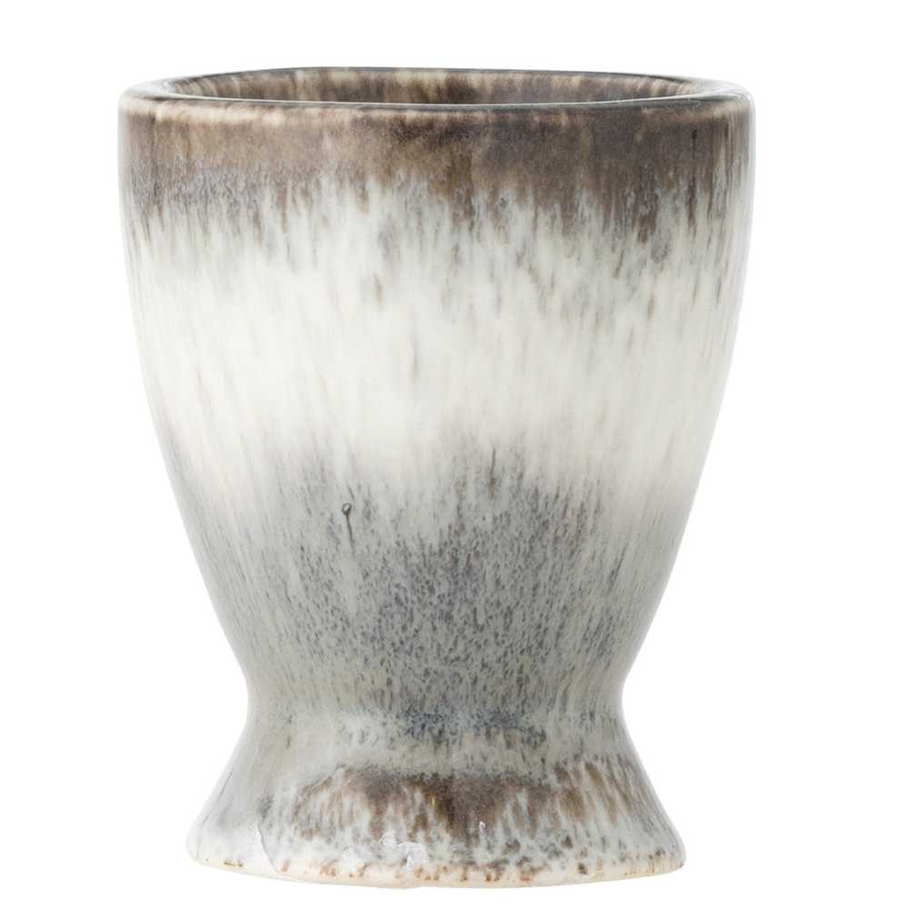 Bloomingville Eierbecher Bloomingville Eierbecher PAULA Grau Weiß