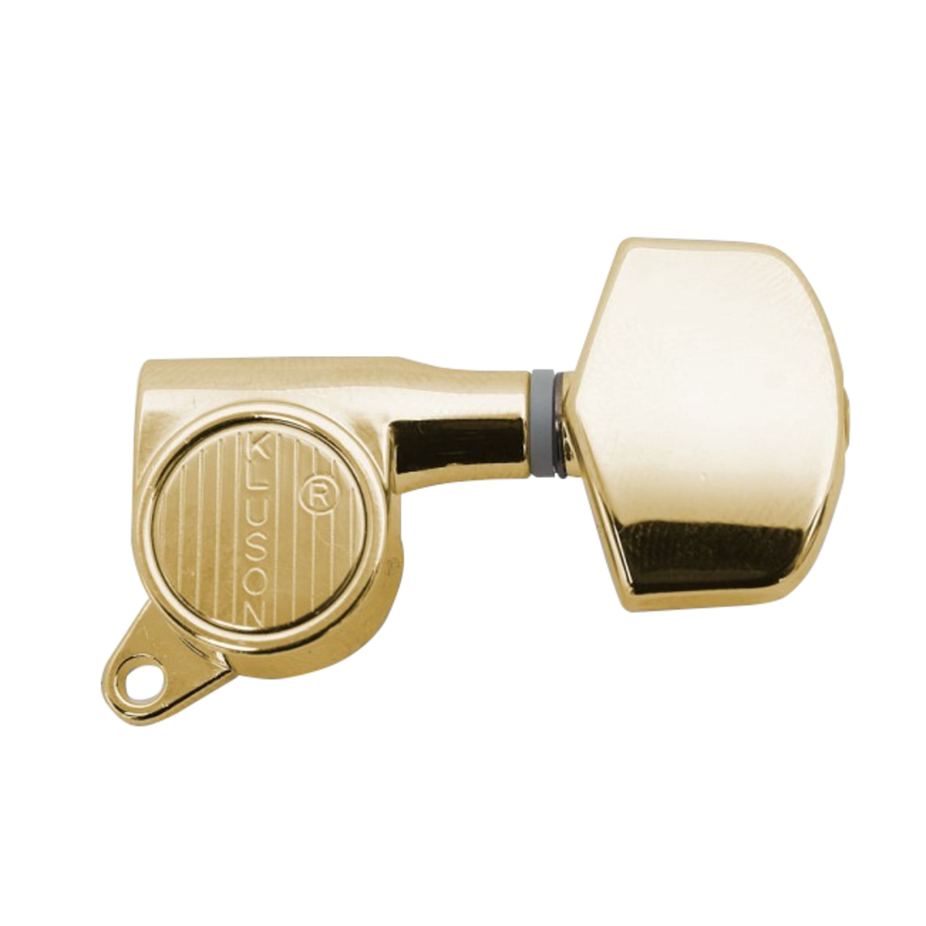 Kluson Gitarrenmechanik-Set, (ersatzteile für Gitarren, Mechaniken), MLS33G Lockheads German 3+3 Gold - Gitarren Mechanik