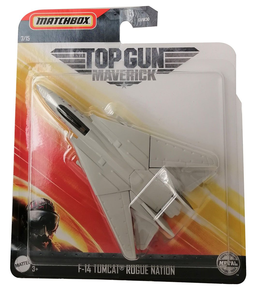 MATCHBOX Modellflugzeug Top Gun Maverick Modellflugzeuge F-14 Tomcat, Boeing F/A-18 Super Horn, (Top Gun Maverick)