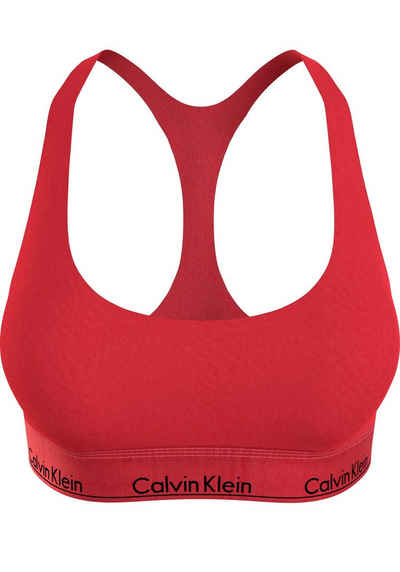 Calvin Klein Underwear Bralette-BH UNLINED BRALETTE mit CK-Logoschriftzug am Bund