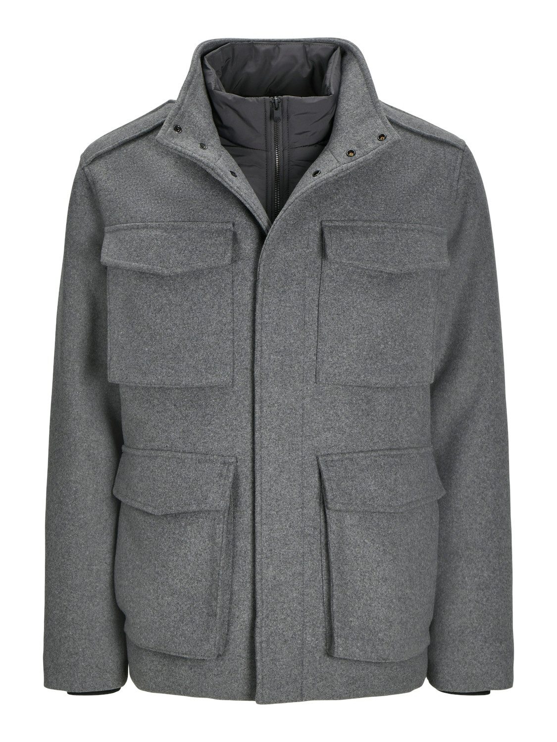 Wolljacke JPRCCALEX WOOL BLEND FIELD JACKET SN