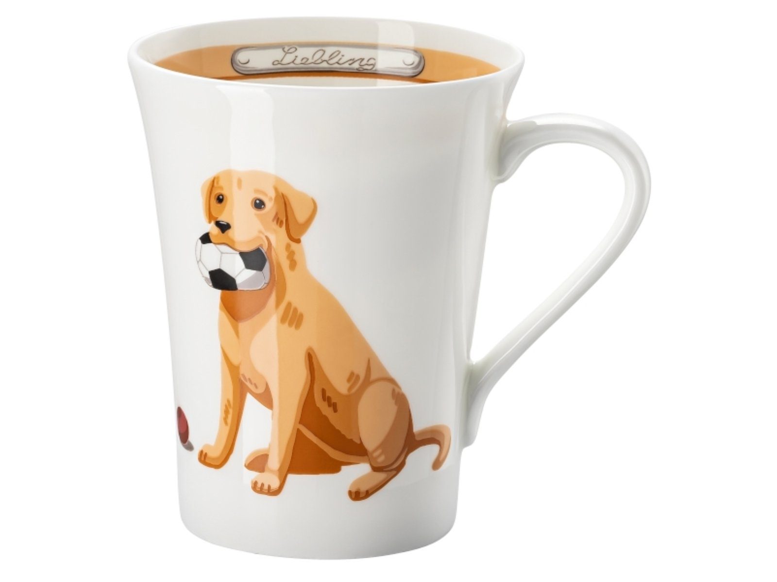 Hutschenreuther Кружки My Mug Hunde - Labrador Кружки mit Henkel 0,4 l, Bone China, Tassen