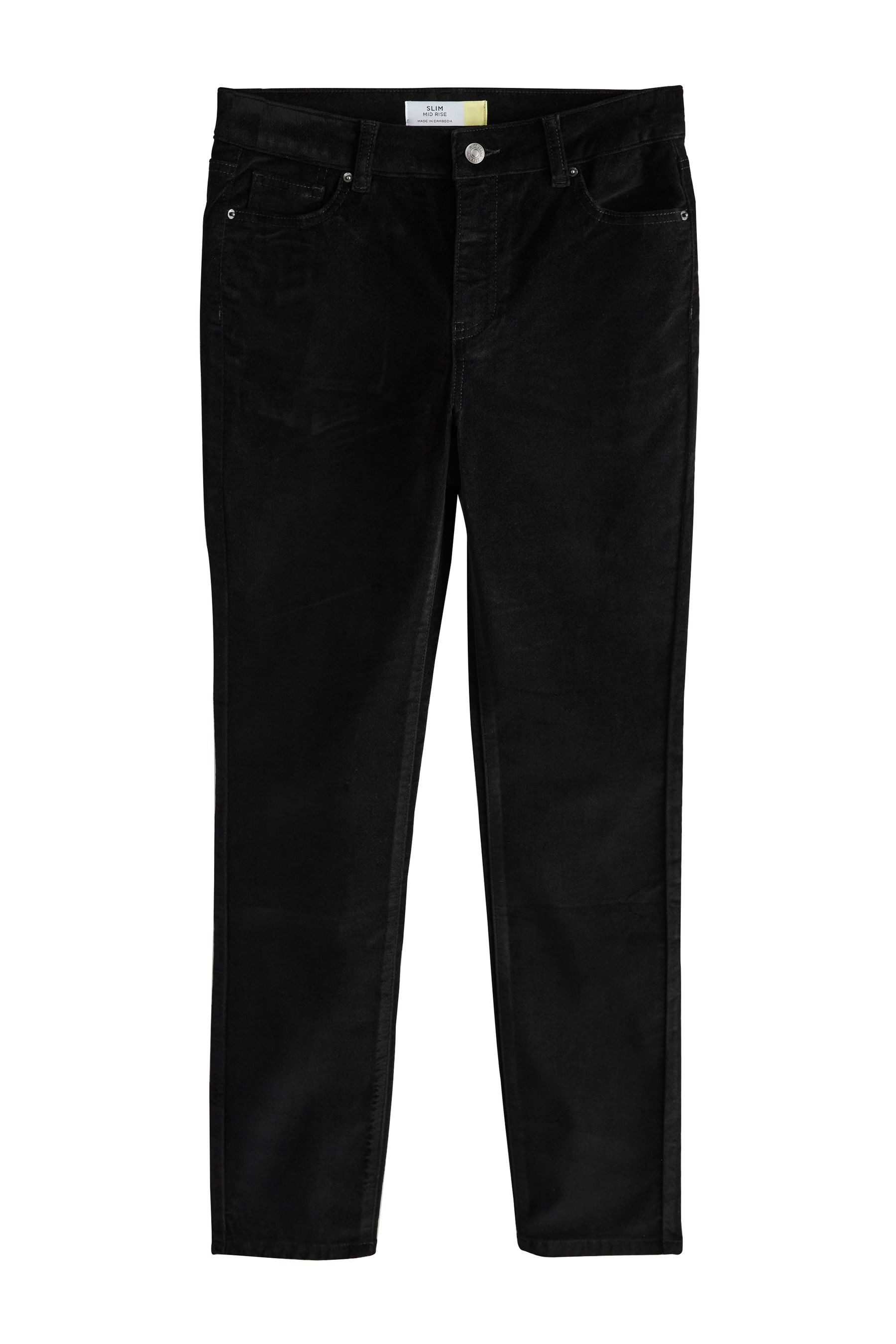 Next Slim-fit-Jeans Slim Fit Cord-Jeans, Kurzgröße (1-tlg)