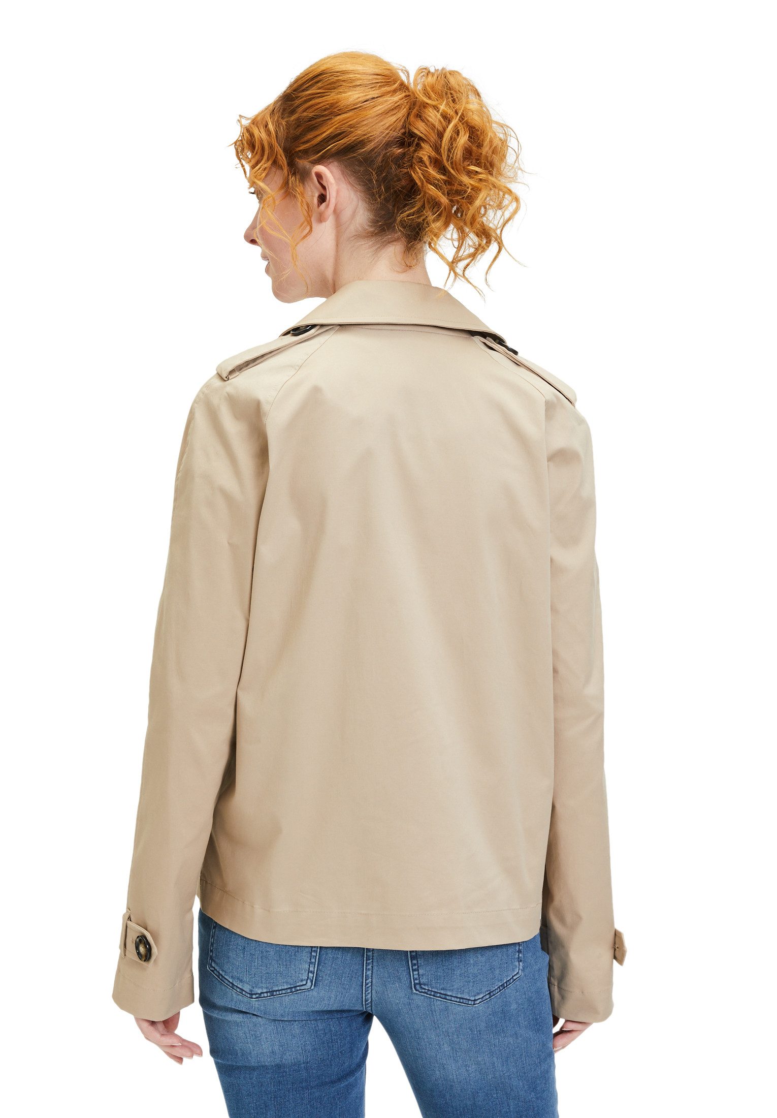 Amber & June Sommerjacke Amber & June Sommerjacke mit Kragen