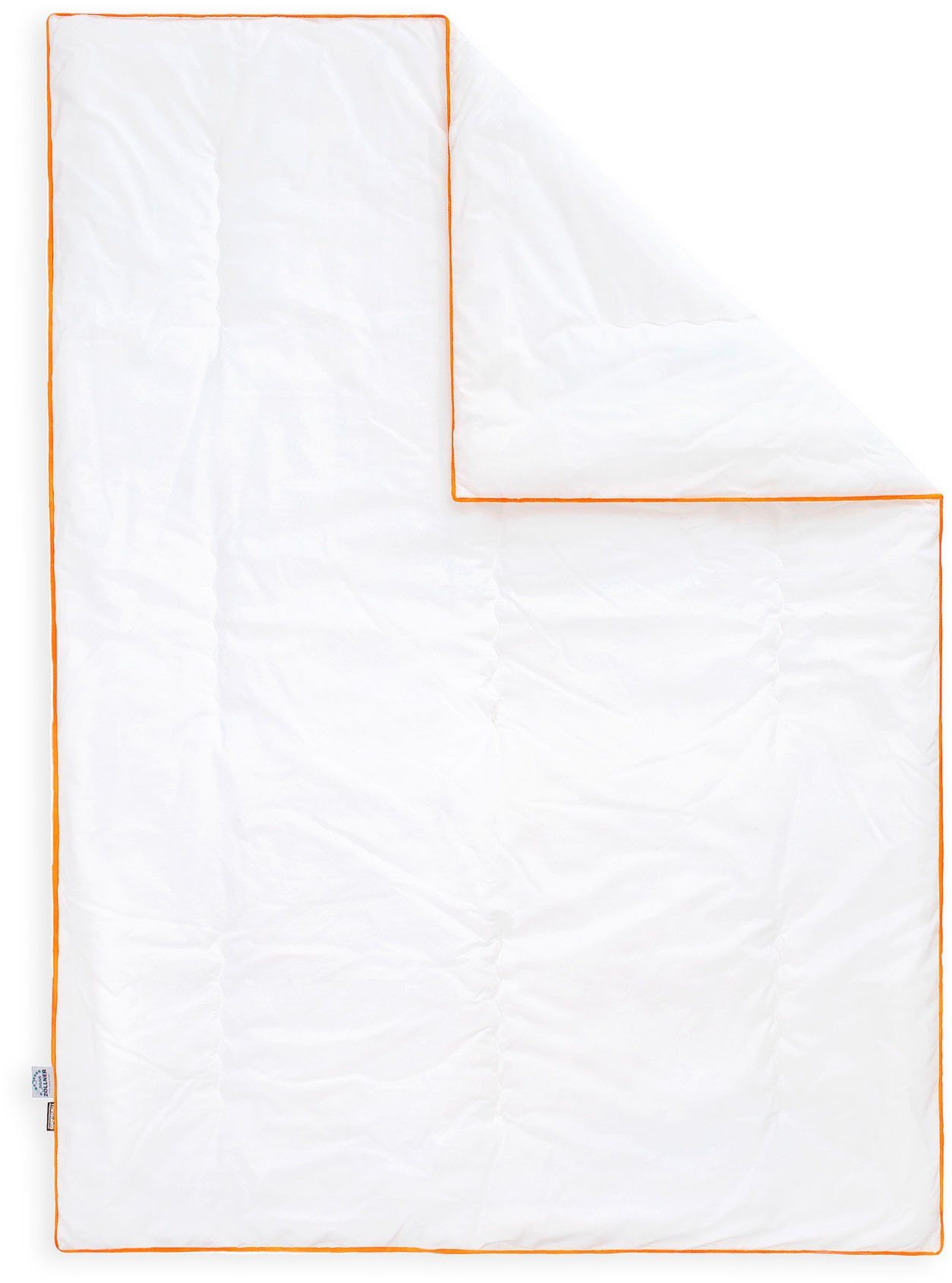 Julius Zöllner Ganzjahresbettdecke + Kopfkissen Babytraum, 2-tlg, Hergestellt in Deutschland, Füllung: Lite-Loft Faser von Thinsulate™ 3M, Bezug: 65% Polyester, 35% Baumwolle, Decke mit Kissen, Decke 100x135cm, Kissen 40x60cm