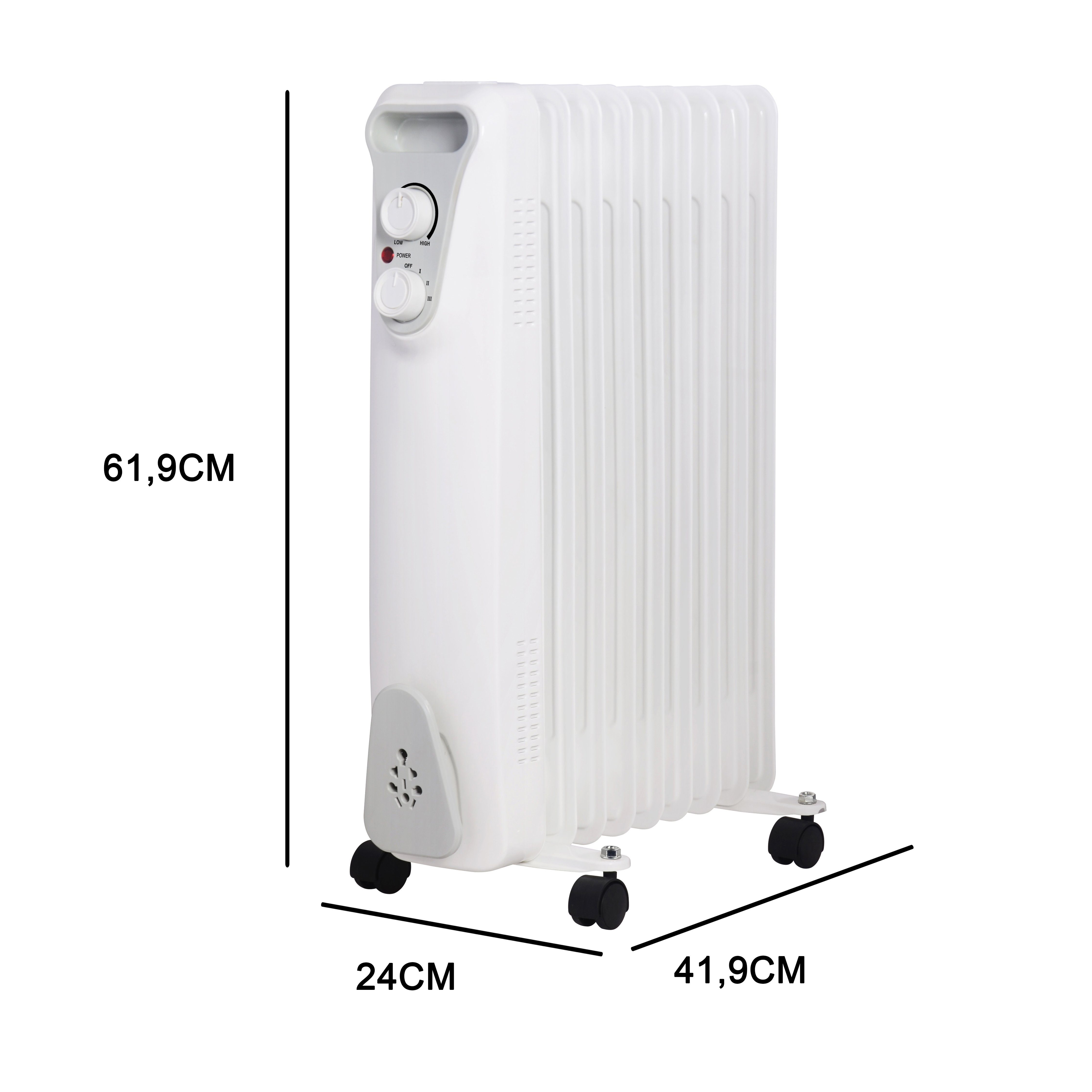 Zedelmaier Ölradiator 2000W Ölradiator, Elektroheizkörper, elektrische günstig online kaufen