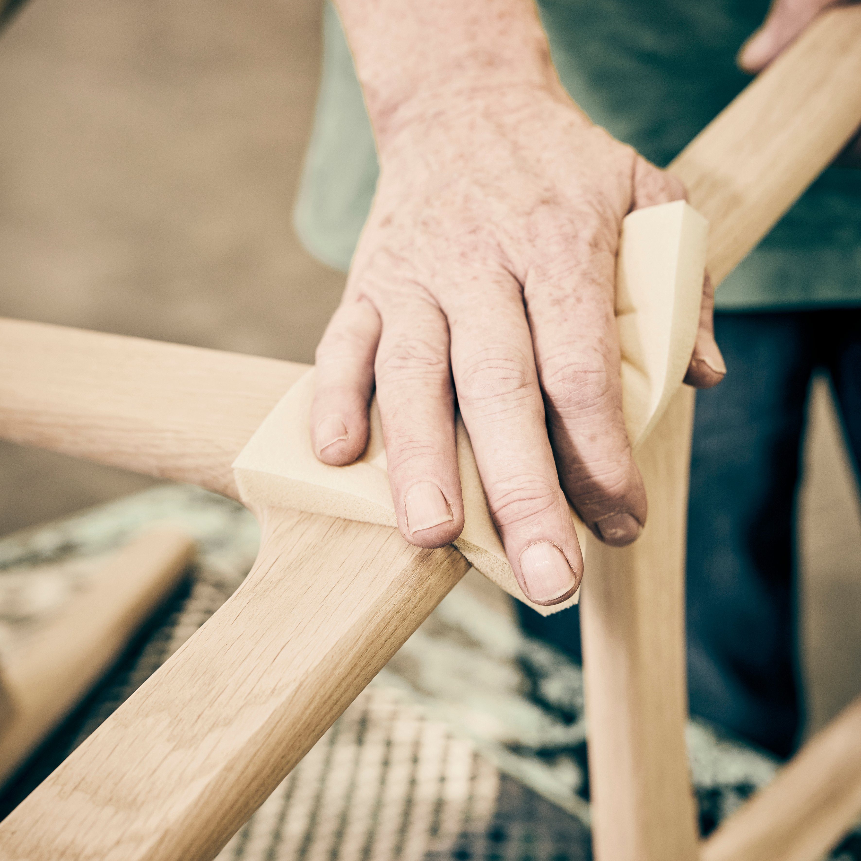 gepolstertes Findahl und erhältlich by mit Eiche Loungesessel sind Sitz- Hammel Rückenkissen Furniture Eiche, Leder Geseift Hammel One,