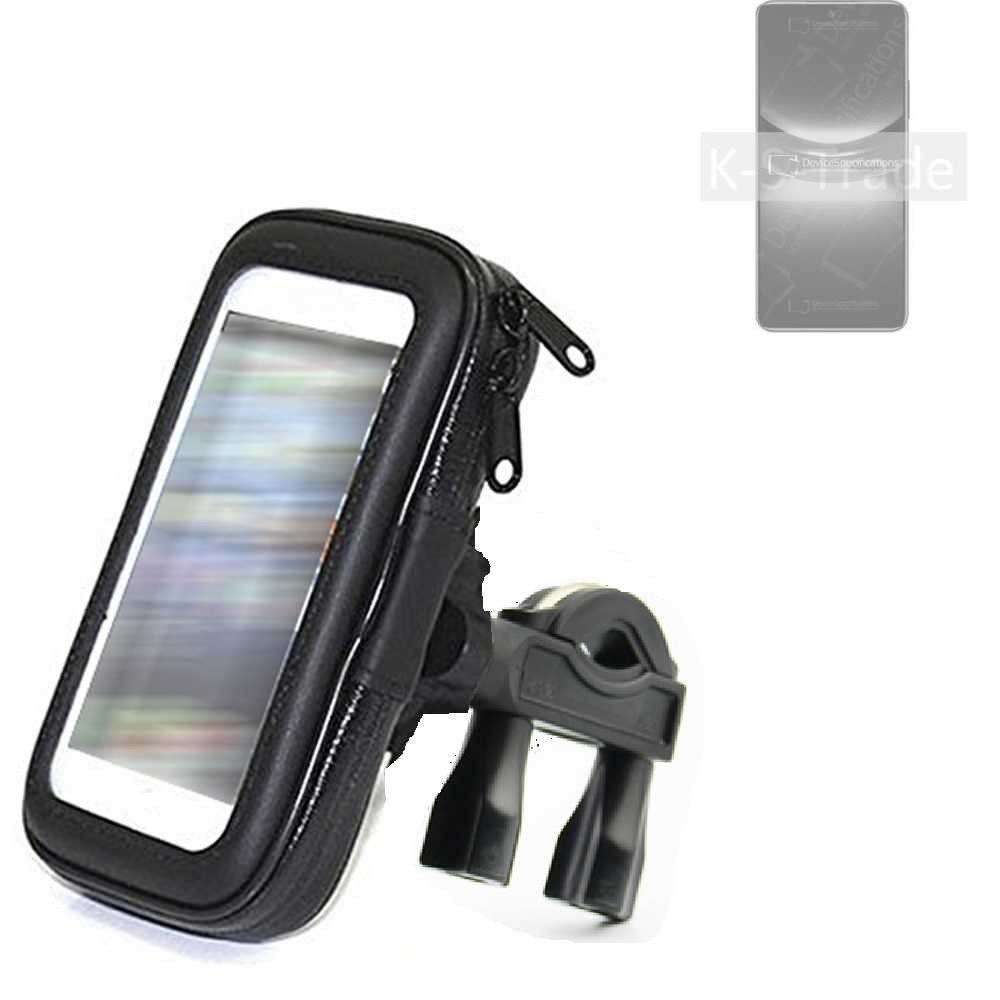 K-S-Trade Smartphone-Halterung für Huawei Hi nova 12z, (Fahrrad-Halterung Handy-Halterung Halter Lenkstange)