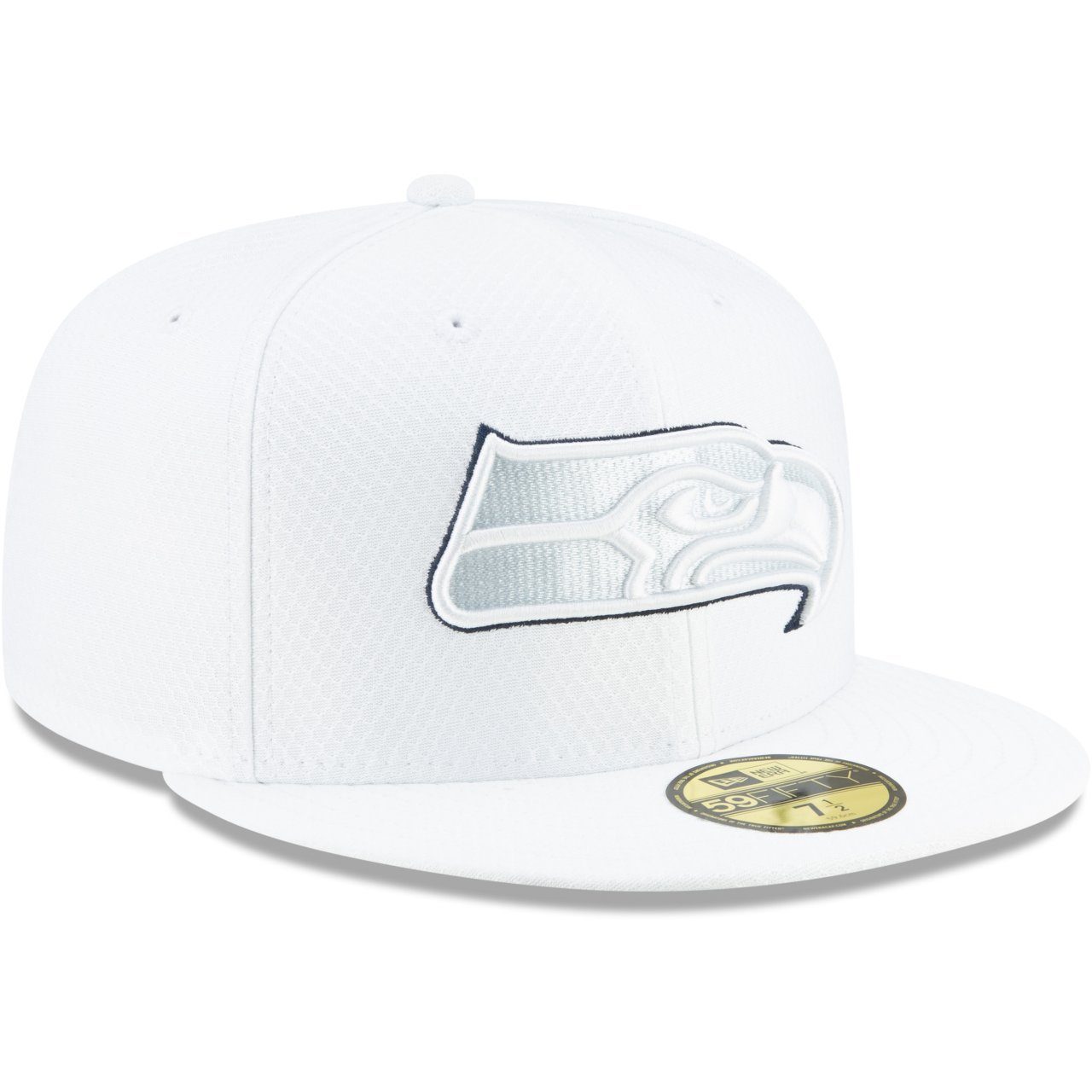 New Era Fitted Cap 59Fifty Seahawks Seattle NFL Sideline PLATINUM