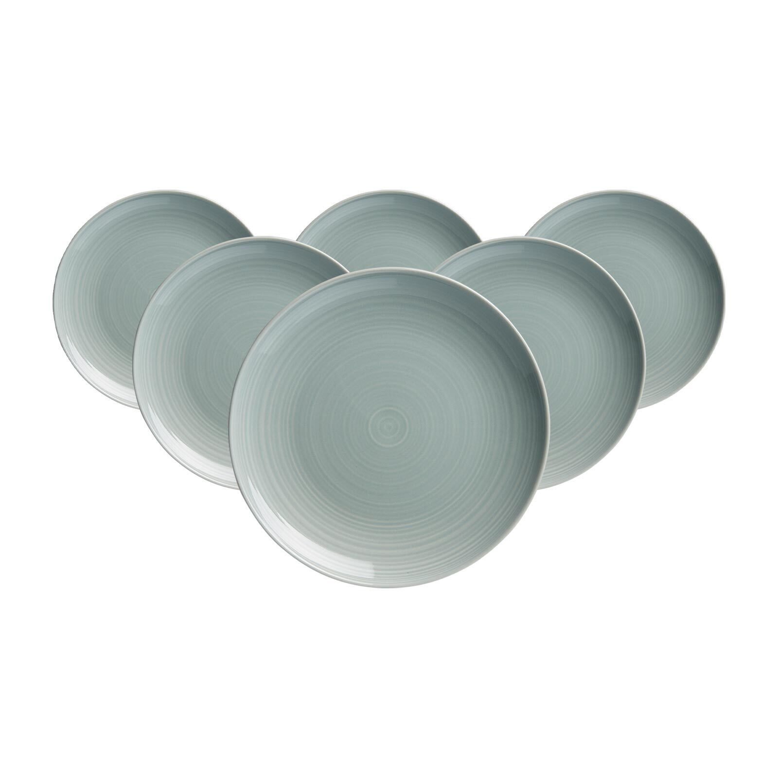 Ritzenhoff & Breker Frühstücksteller Suomi Dessertteller ø 20 cm 6er Set, (6 St)