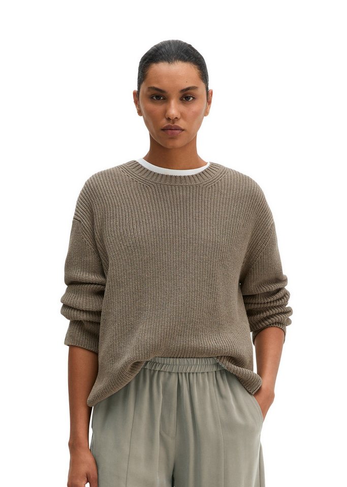Marc O'Polo Strickpullover aus Heavy-Weight-Organic-Cotton