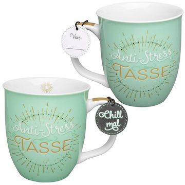 Sheepworld Becher Gruss&Co. Tasse "Antistress", Porzellan