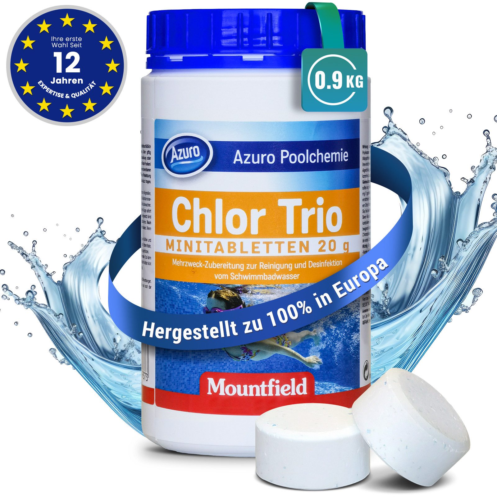 Azuro Chlortabletten Mini Chlor Tabs 20g günstig online kaufen