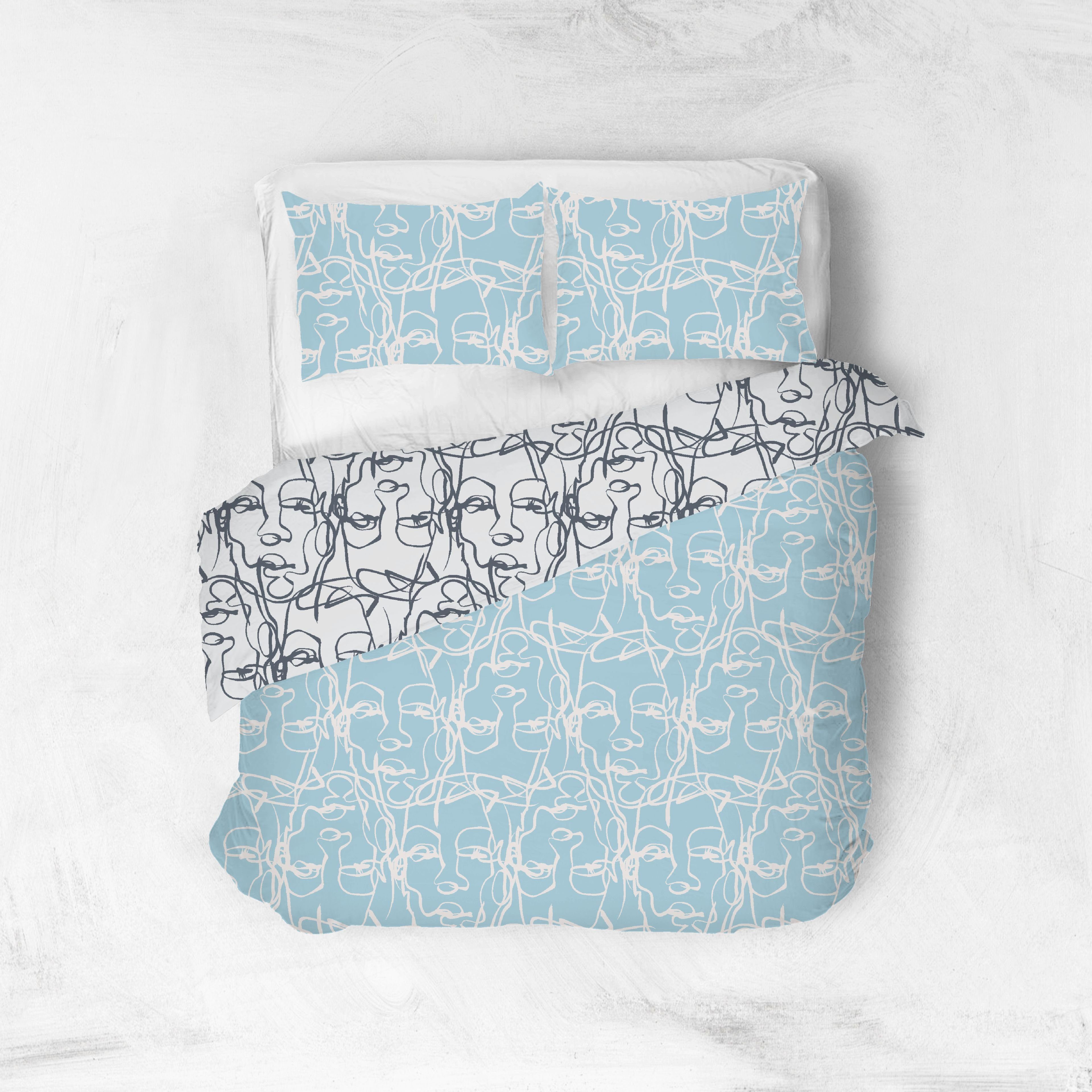 SENSE EIGHT Wendebettwäsche TWO-FACE, Mako-Satin, 2 günstig online kaufen