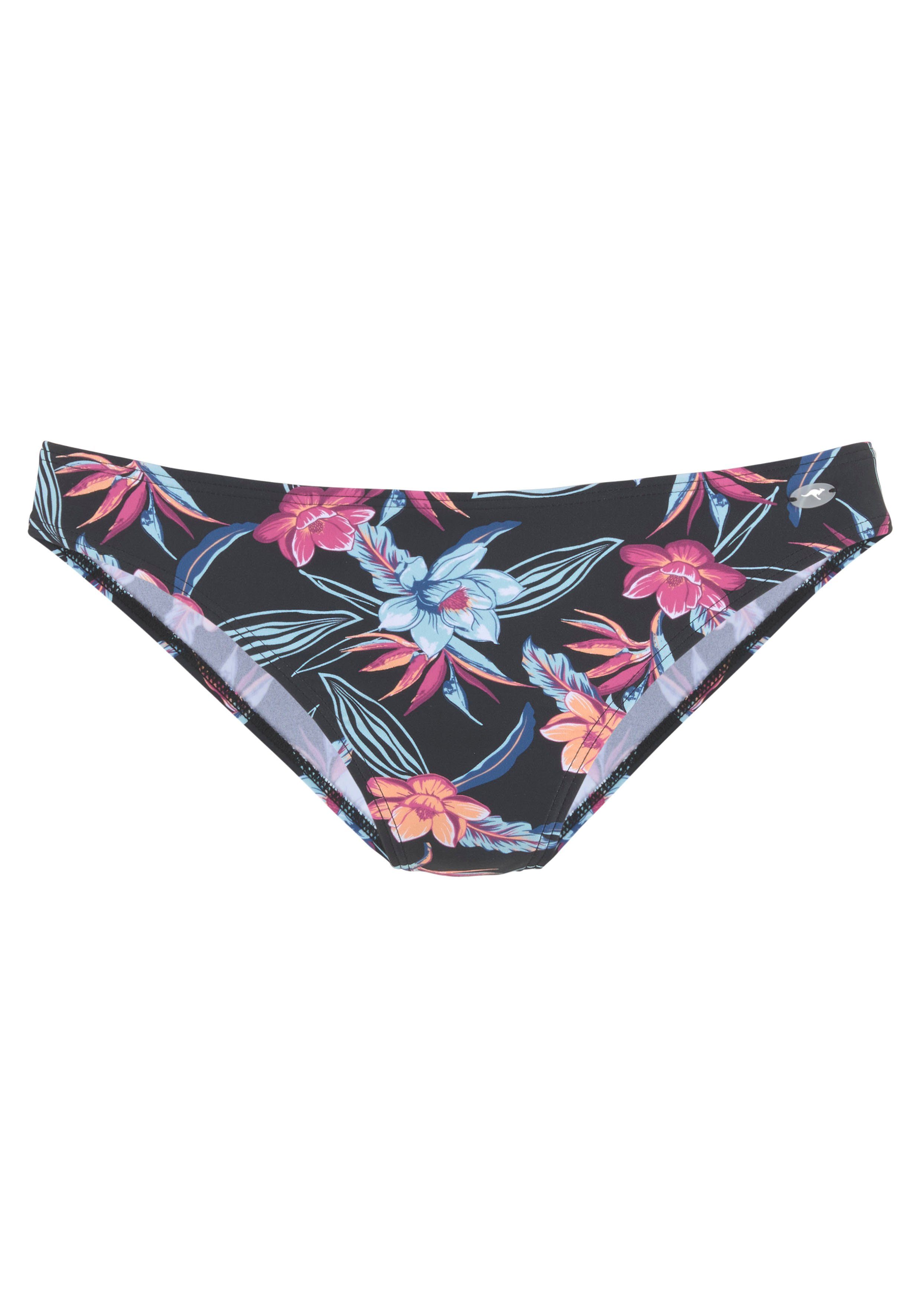 KangaROOS Bikini-Hose Agave mit floralem Druck günstig online kaufen
