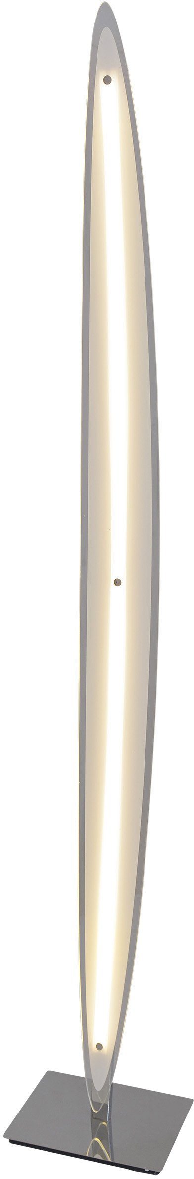 näve LED Stehlampe Surf, Dimmfunktion, LED fest integriert, Warmweiß, Stehleuchte "Surf",dimmbar, inkl. 144 LED´s 3000K; 1850lm total 29W