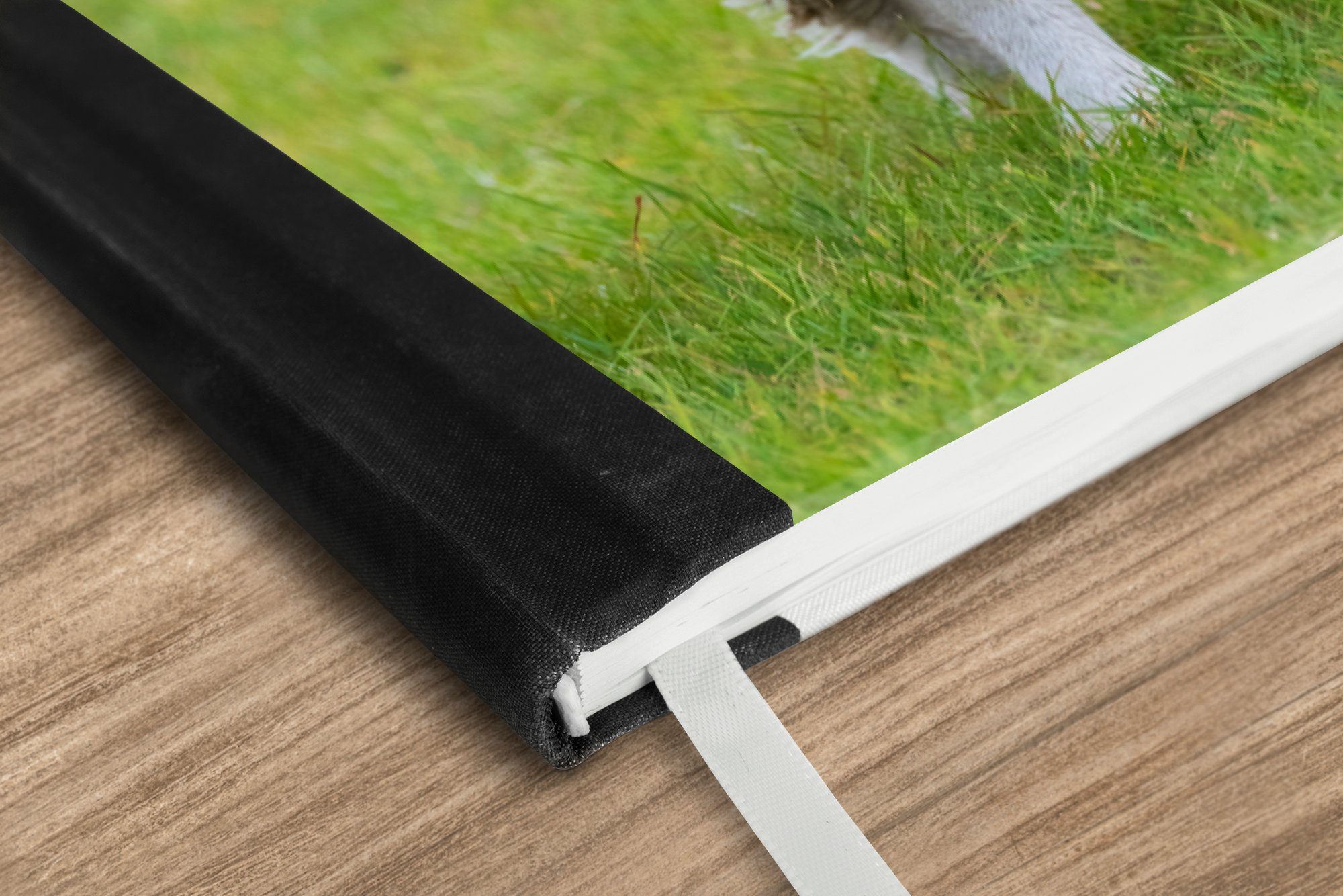 Thumbnail - MuchoWow Notizbuch Schafe - Gras - Nutztier, Notebook, Notizblock a5, Tagebuch, Journal Liniert