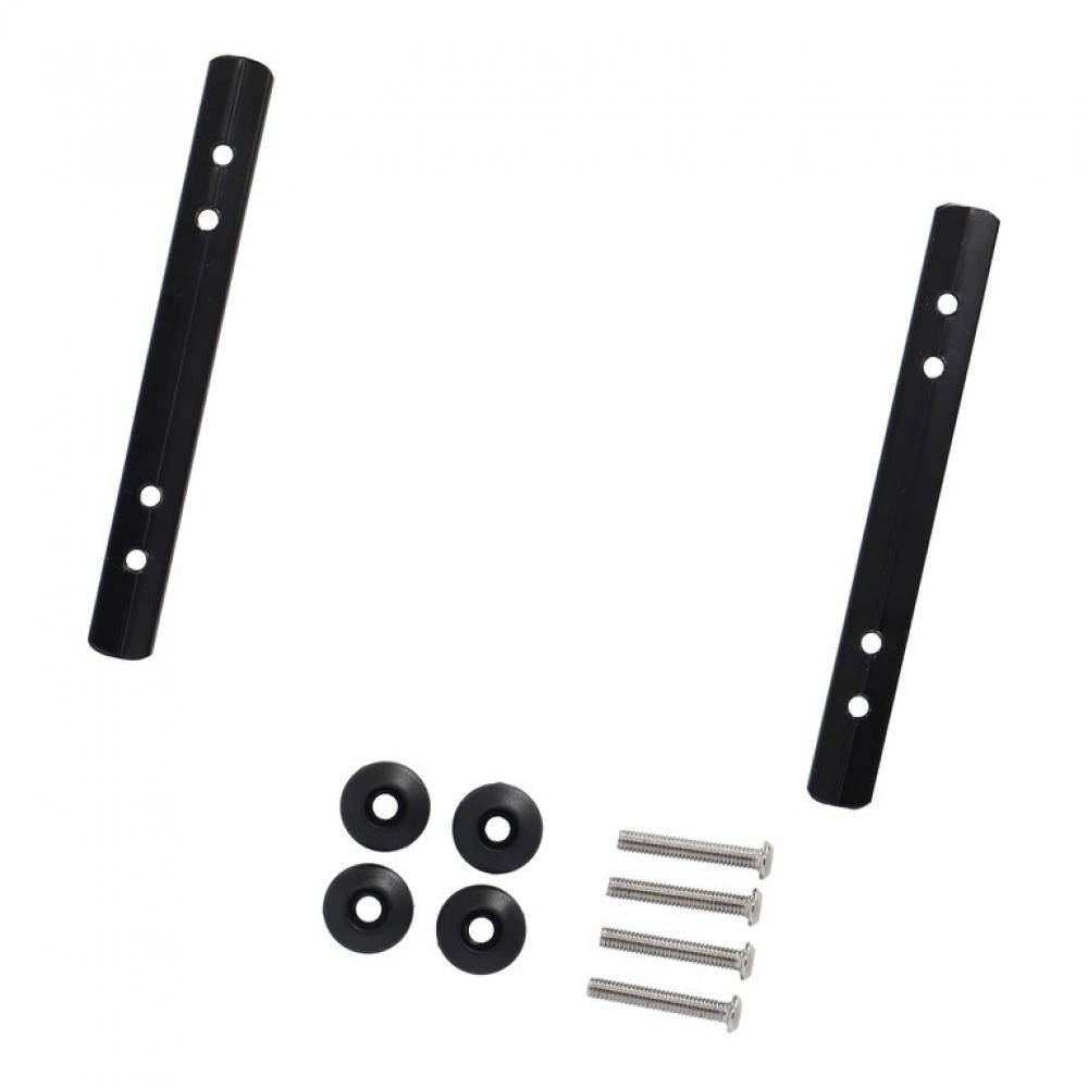 Fahrradkorb Fixed basket mounting plates 5:1 BA-X31 schwarz, 150x16,8mm, Befestigu