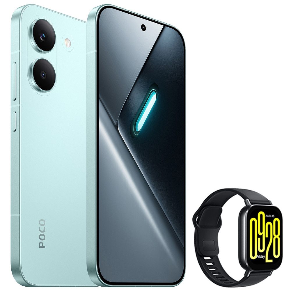 Xiaomi POCO X8 Pro 8+256GB Smartphone & Smartwatch Handy (50 MP Kamera, 6,59" Display)