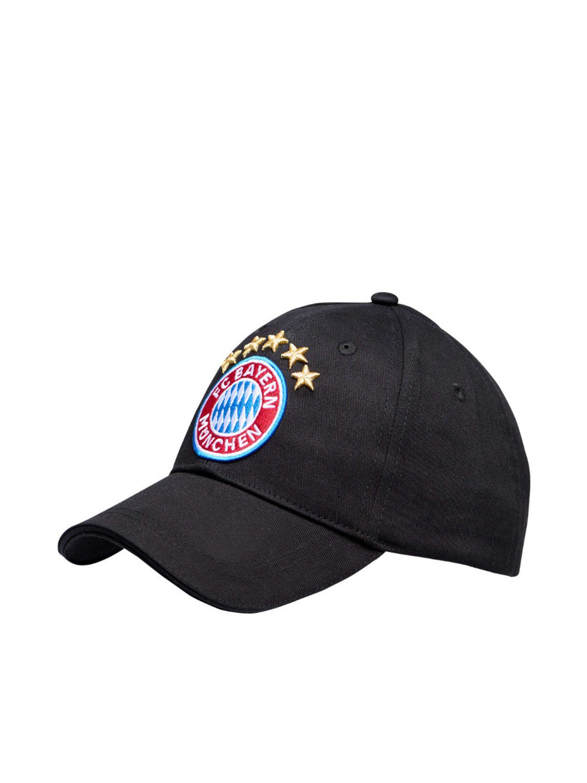 FC Bayern München Baseball Cap FC Bayern Baseballcap 5 звёзд Logo schwarz